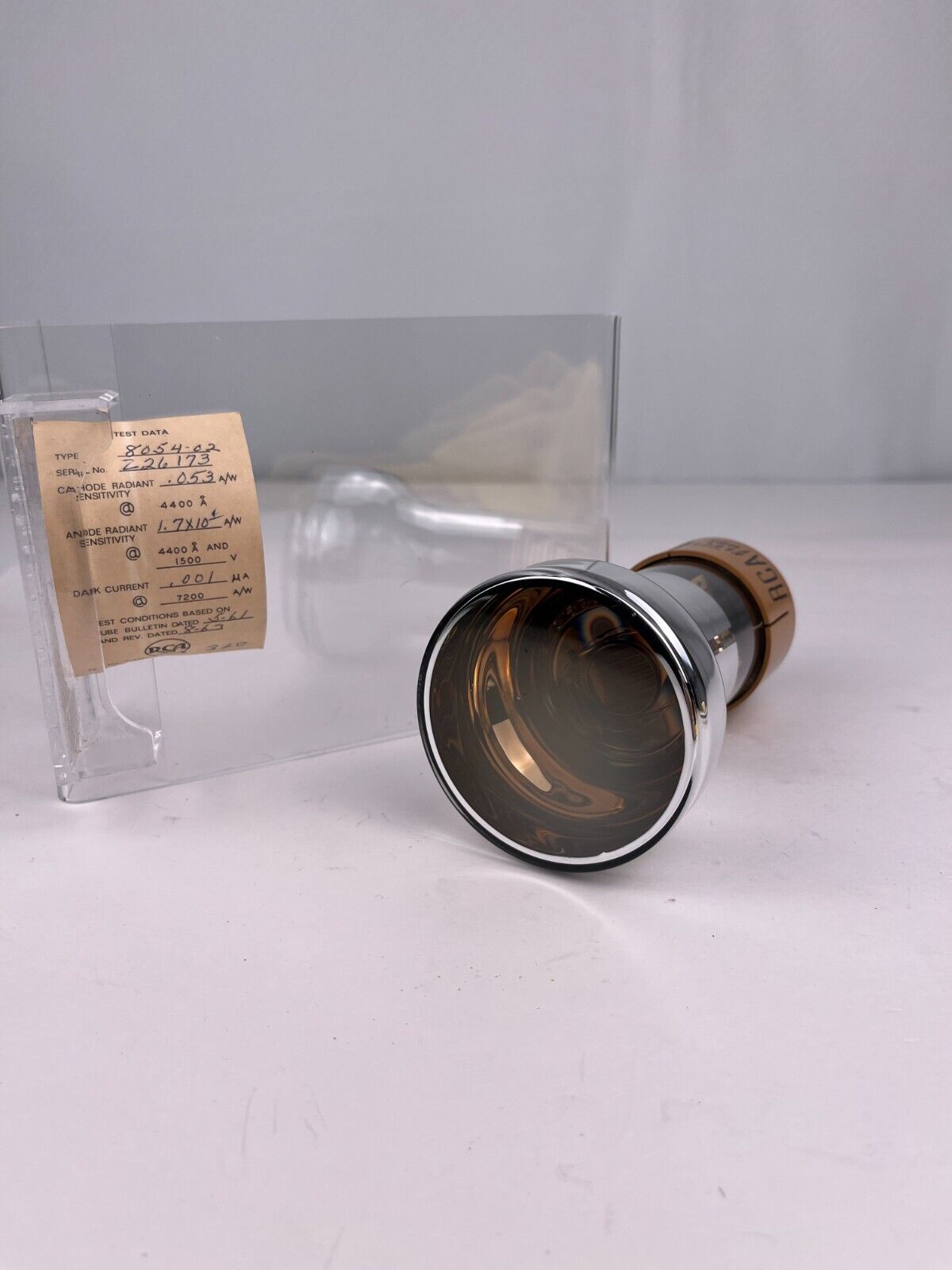 RCA Radiotron 8054-02 Multiplier Phototube – Electron Vacuum Tube (Excellent)