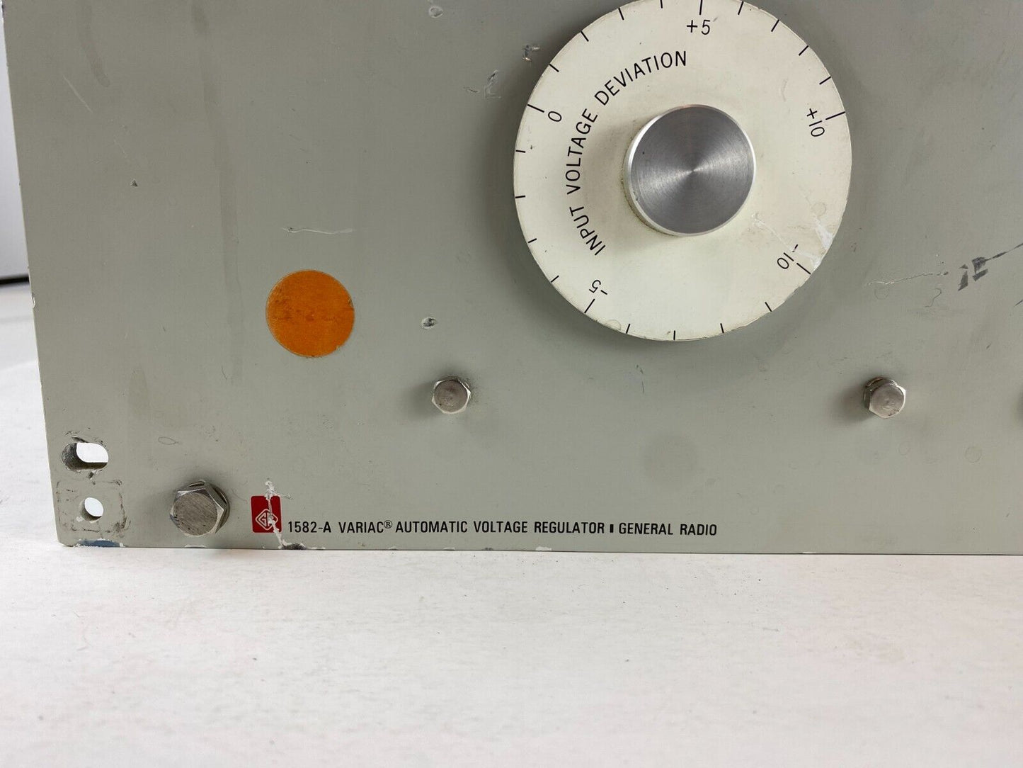 General Radio 1582-A Automatic Voltage Regulator Variac