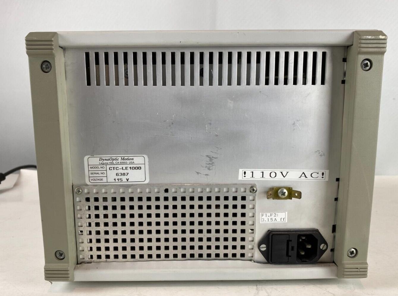 DYNAOPTIC MOTION PIEZOMECHANIK CTC-LE1000 PIEZOELECTRIC ACTUATOR AMP