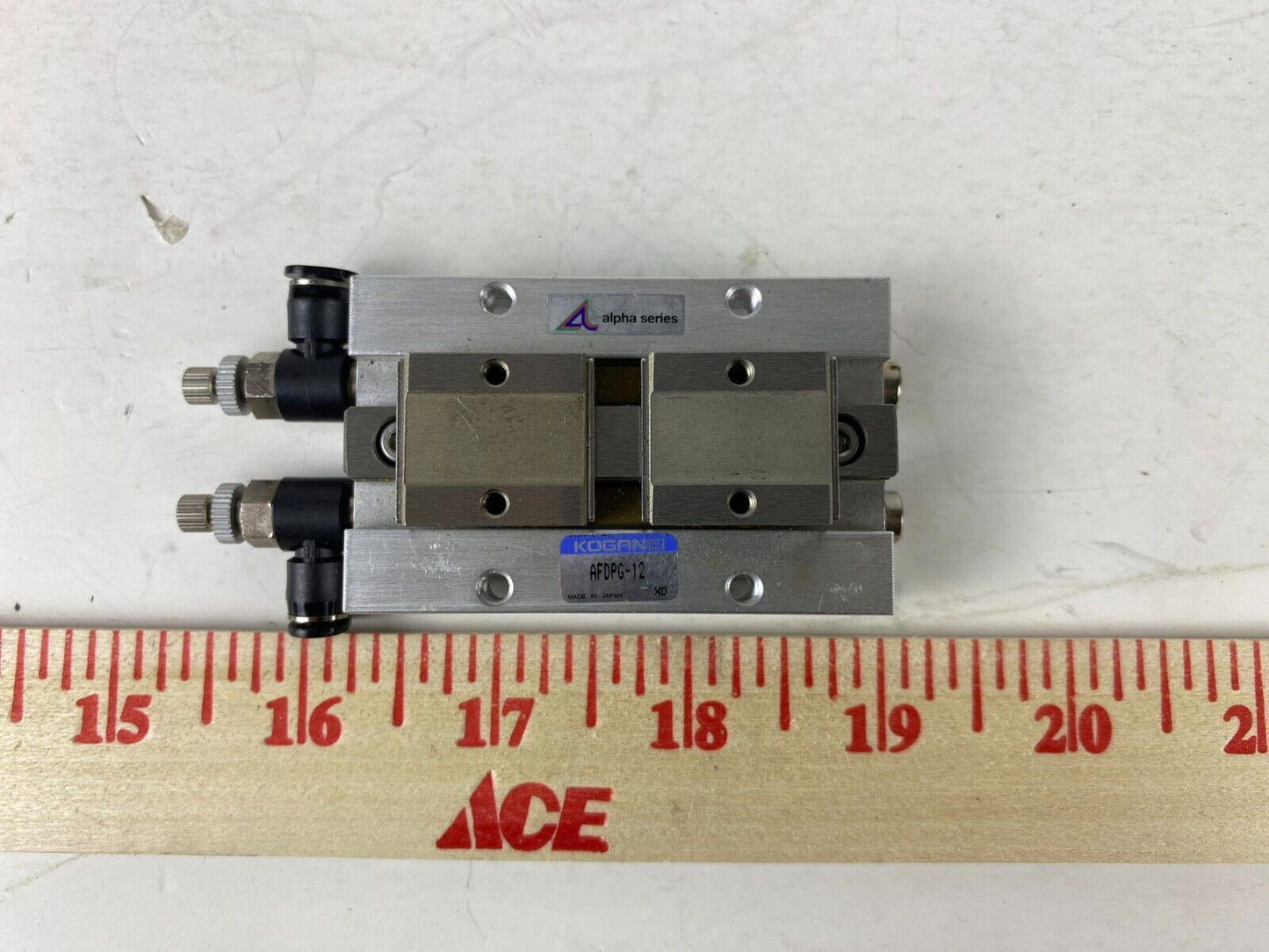 Koganei AFDPG-12 Alpha Series Air Gripper Pneumatic End Effector