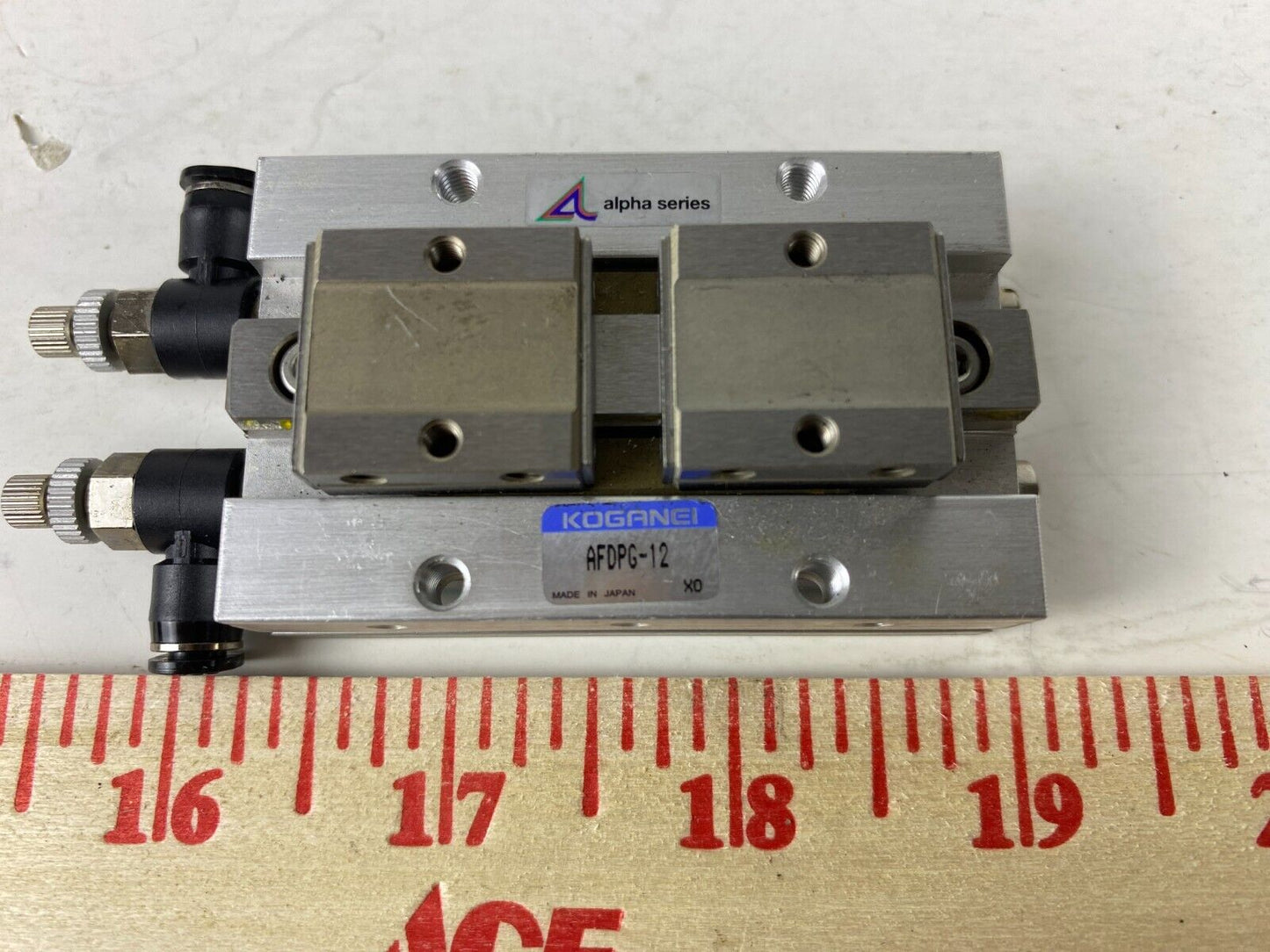 Koganei AFDPG-12 Alpha Series Air Gripper Pneumatic End Effector