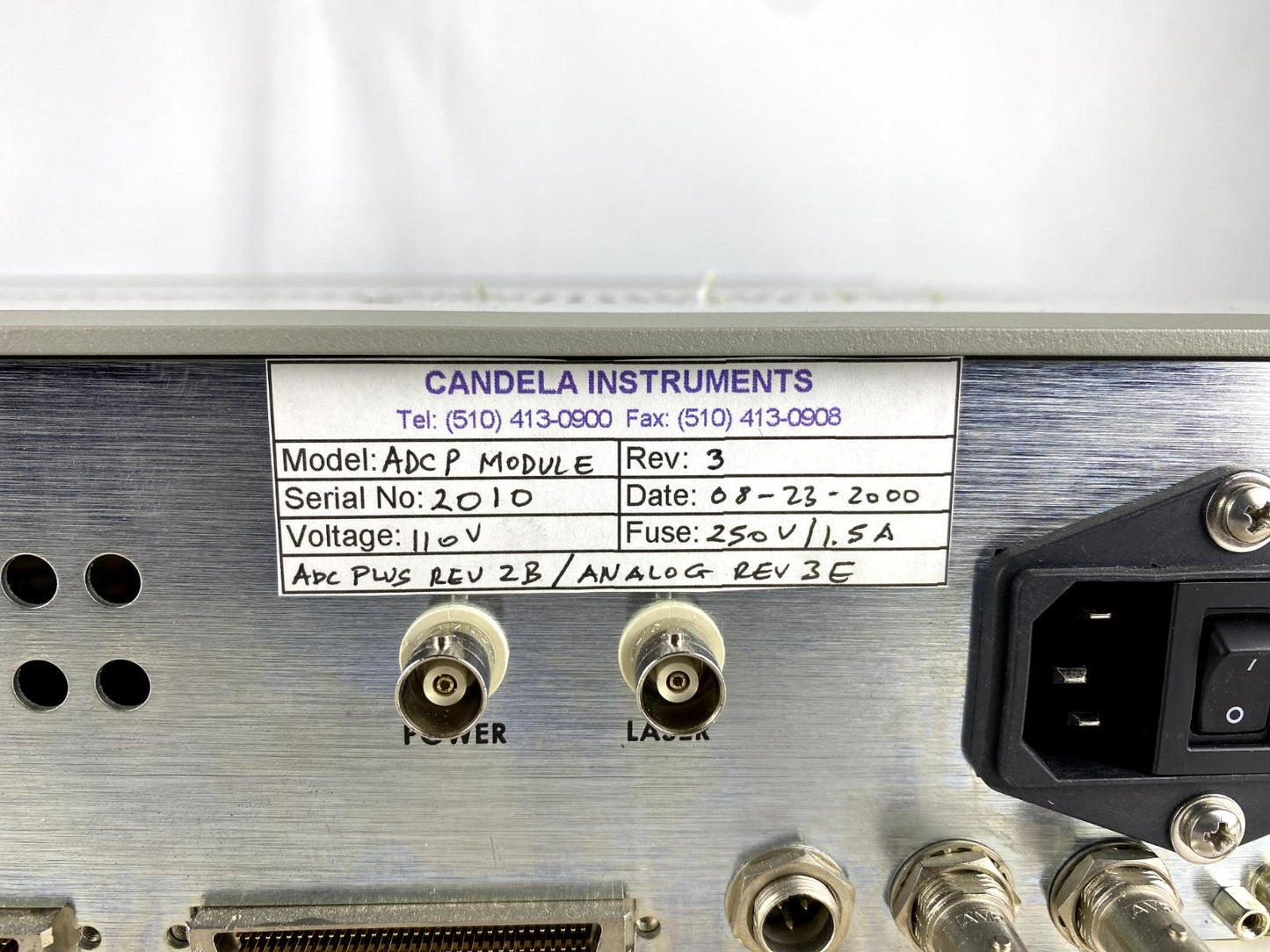KLA Candela ADC P Module for OSA-5100 Optical Surface Analyzer