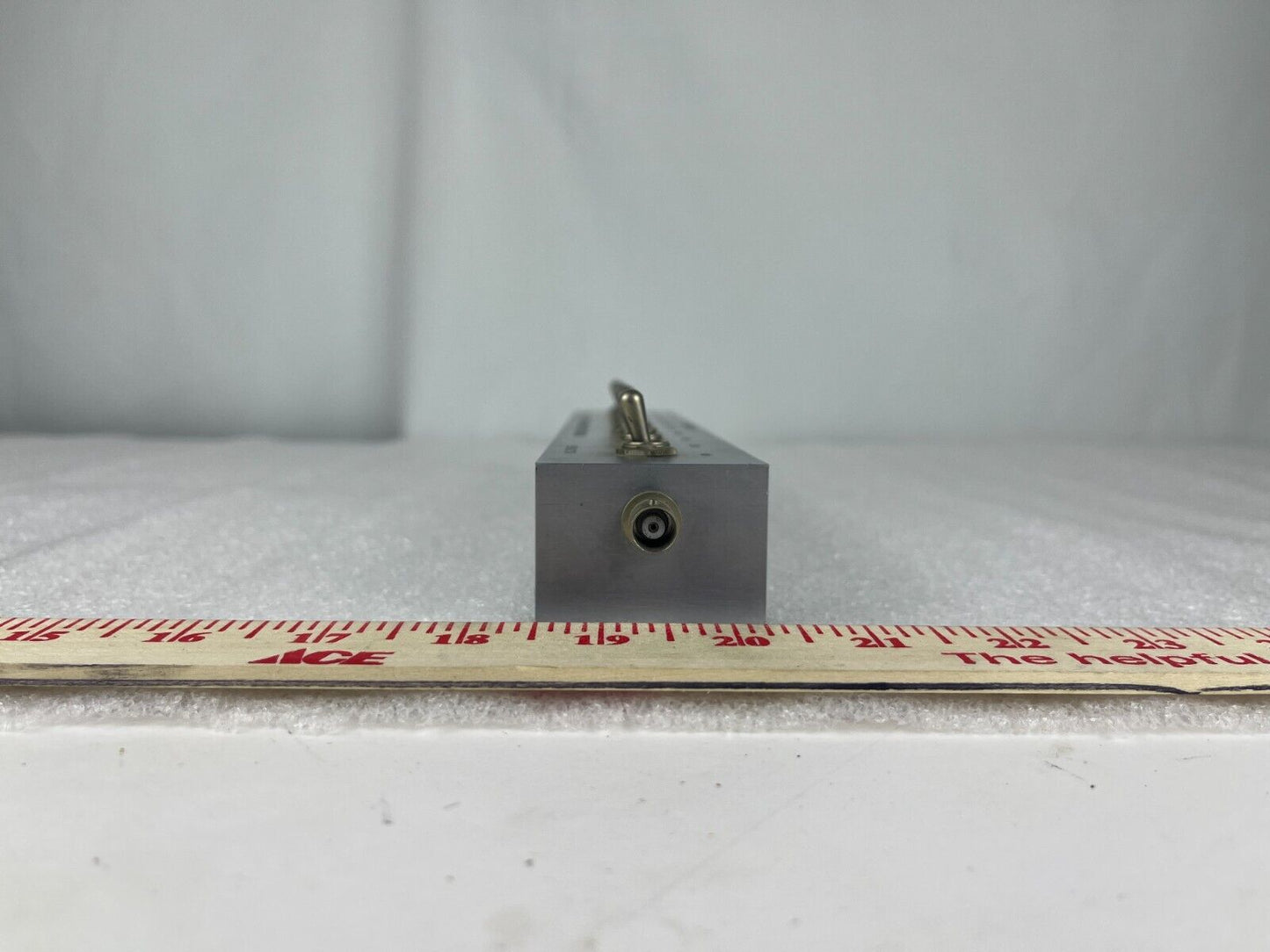 Arenberg Ultrasonic Inc. Toggle Switch Attenuator 0-122db 93 ohms Serial No. 704