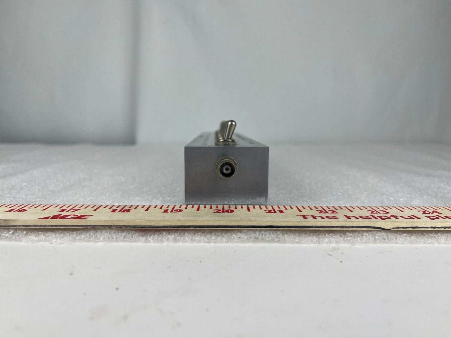 Arenberg Ultrasonic Inc. Toggle Switch Attenuator 0-122db 93 ohms Serial No. 704