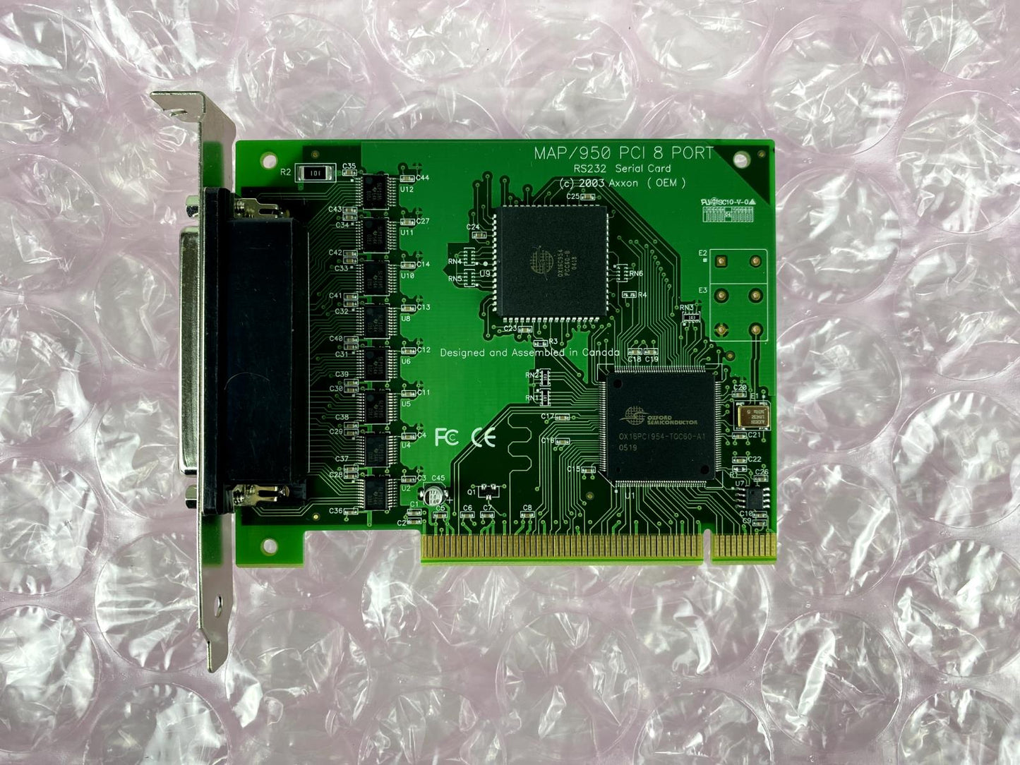 AXXON MAP / 950 PCI 8 PORT RS232 SERIAL CARD OSA-5100