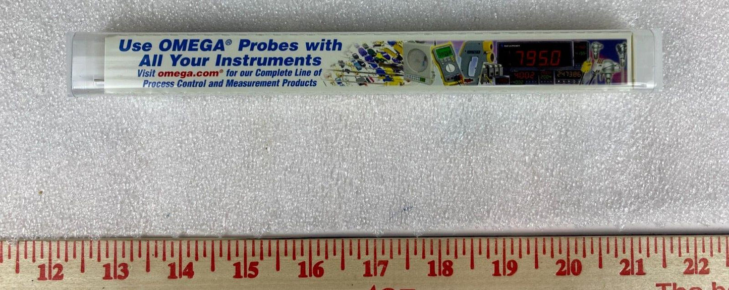 Omega KMQSS-040U-6 Thermocouple Probe – Stainless Steel, Quick Disconnect (New)