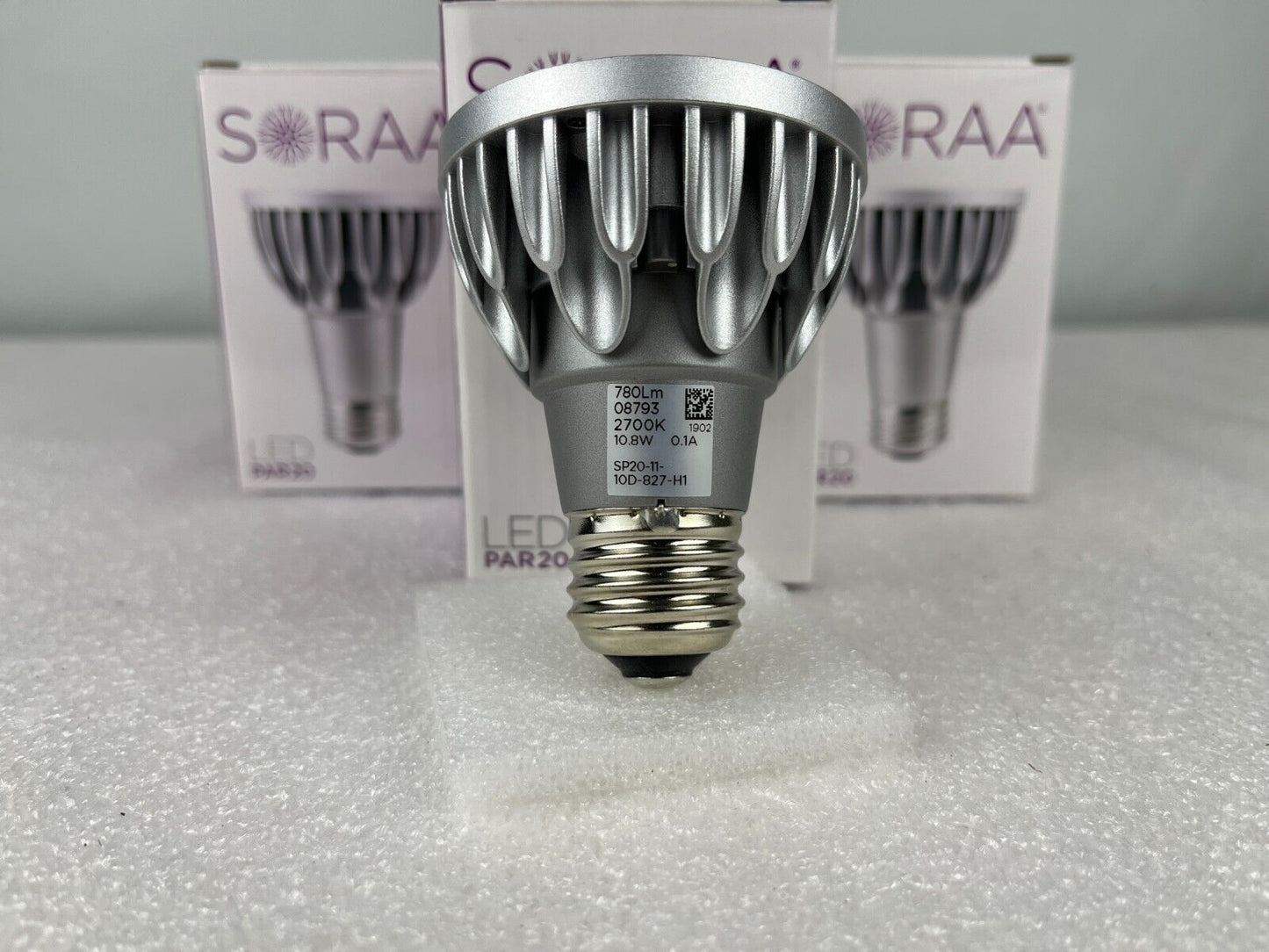 Soraa Brilliant PA20 SP20-11-10D-827-H1 LED Bulb 10.8W 2700K 10° NSP