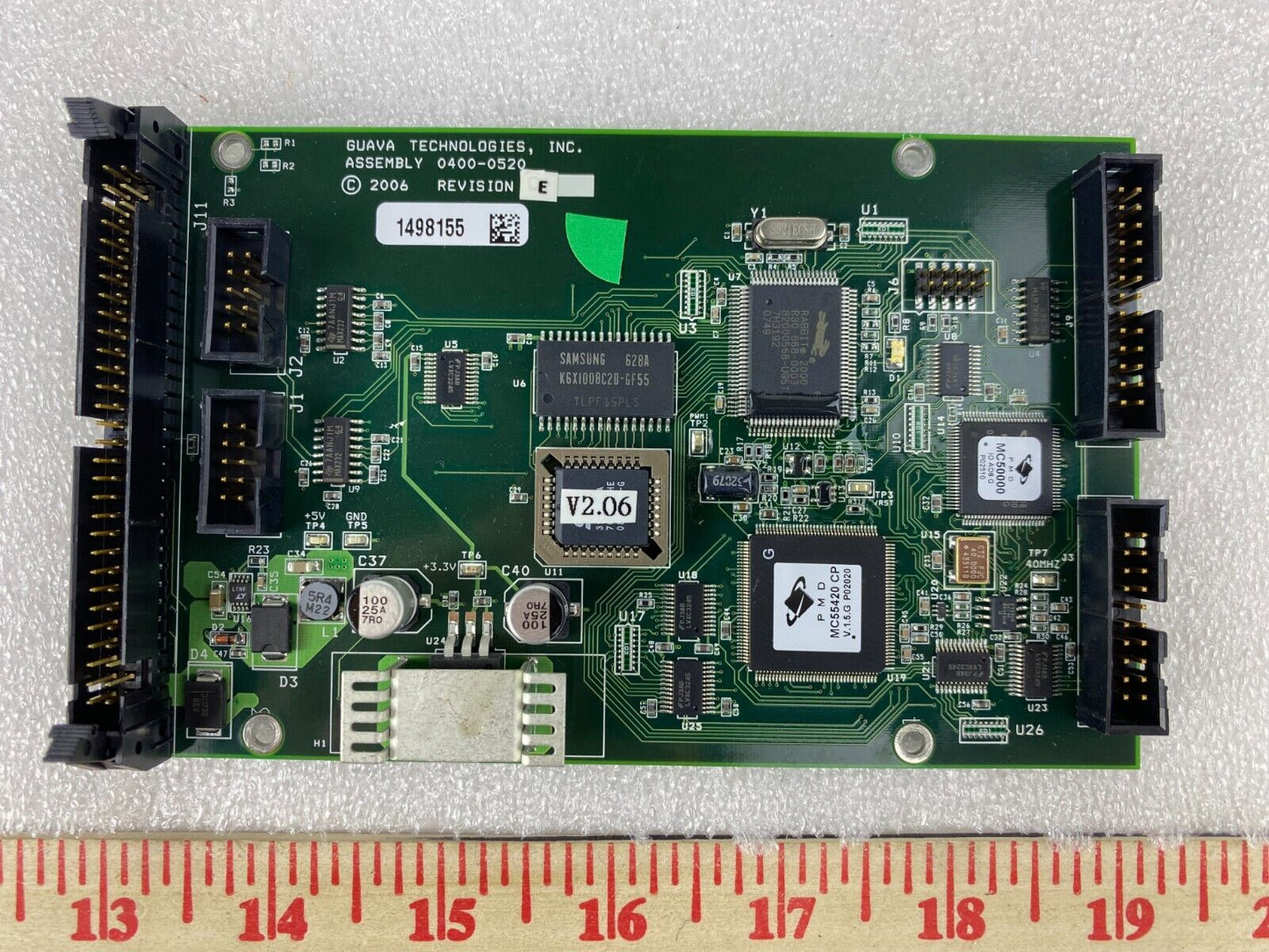 Guava Technologies Assembly 0400-0520 Millipore Guava Motion Board