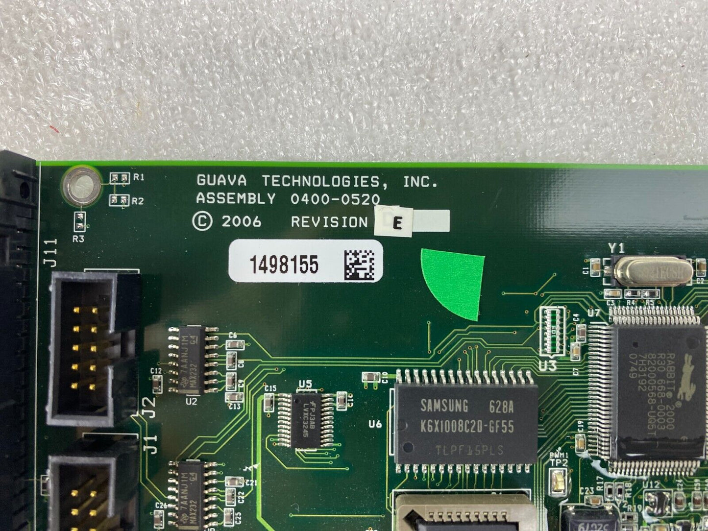 Guava Technologies Assembly 0400-0520 Millipore Guava Motion Board