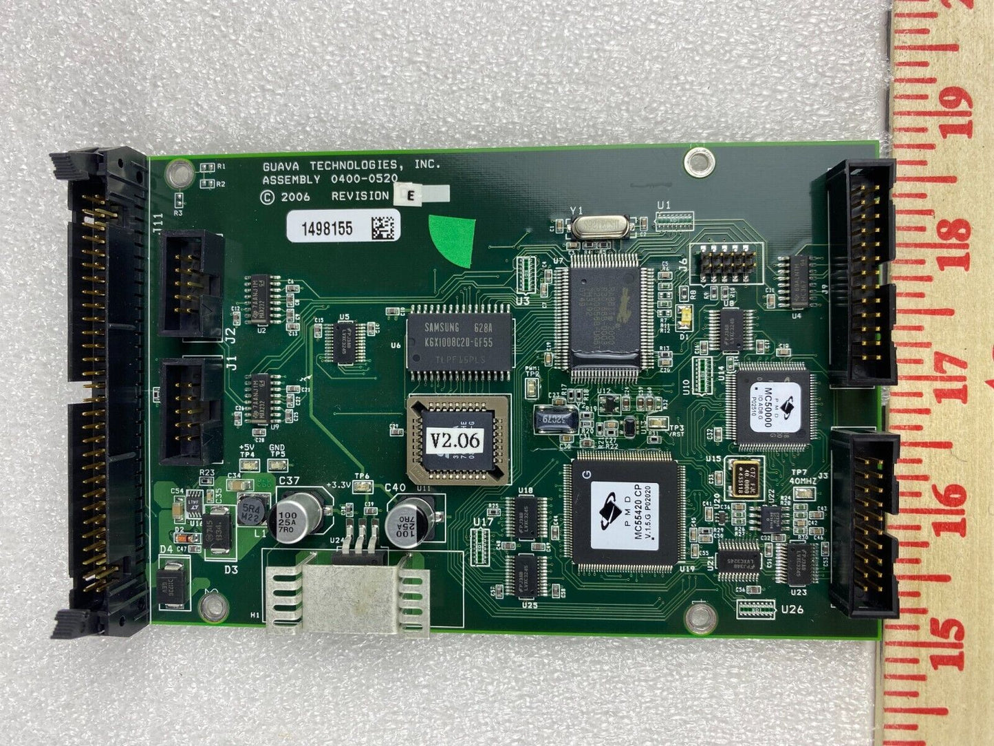 Guava Technologies Assembly 0400-0520 Millipore Guava Motion Board