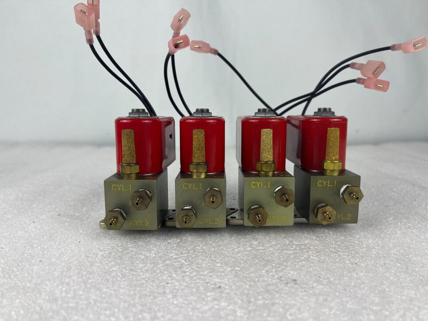 LOT OF 6 ALLENAIR SOLENOID VALVES