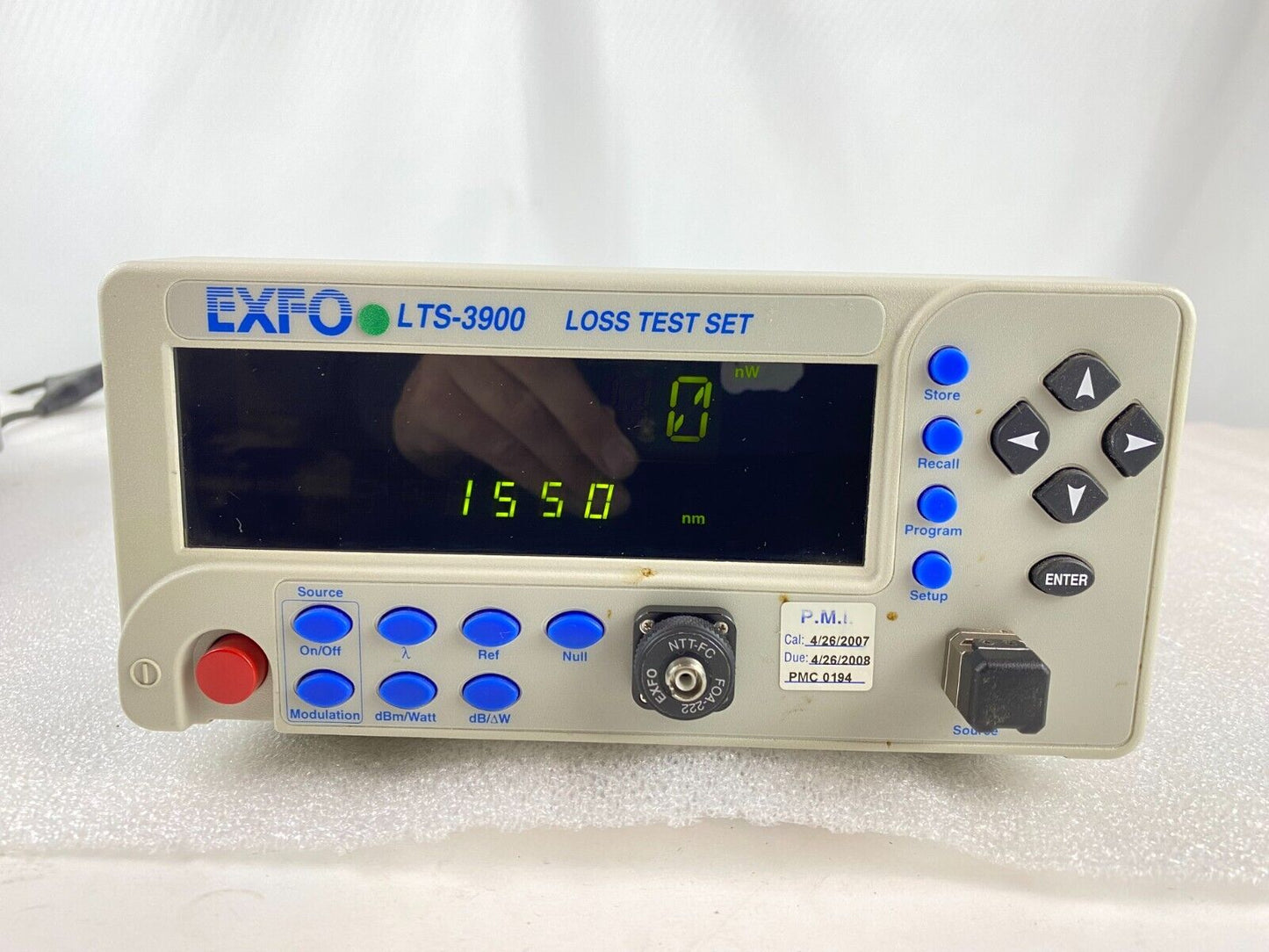 EXFO LTS-3900 Loss Test Set LTS-3902-03BL-EI