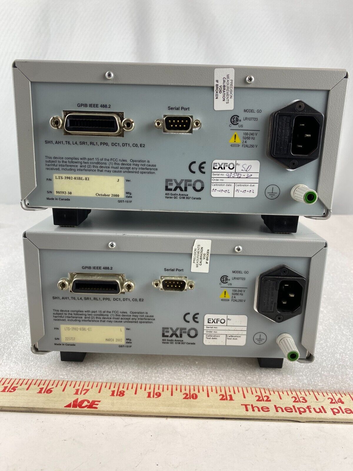 EXFO LTS-3900 Loss Test Set LTS-3902-03BL-EI