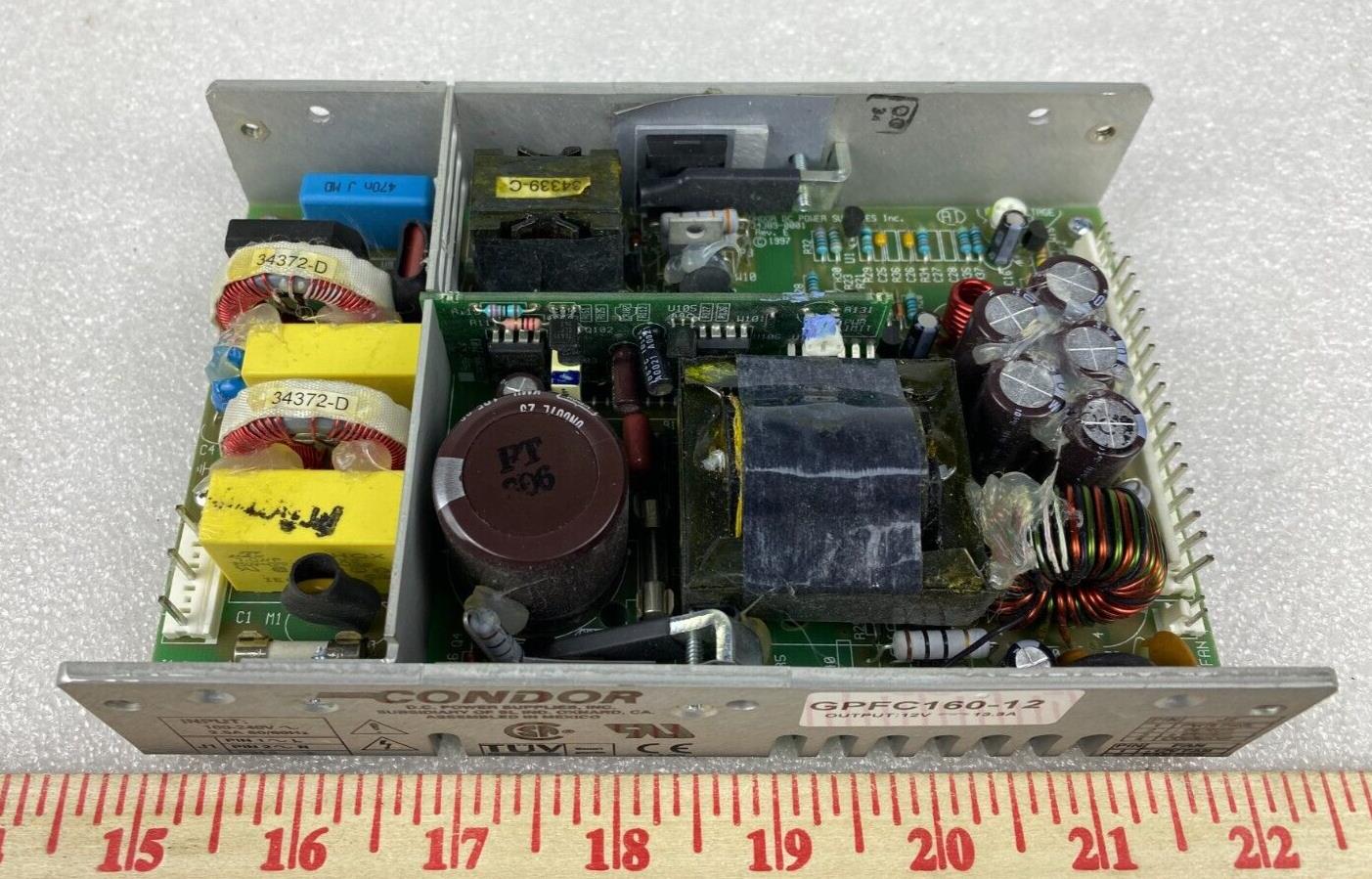 CONDOR GPFC160-12 DC POWER SUPPLY COHERENT LASER POWER SUPPLY