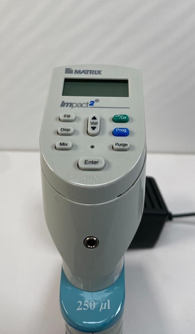 Thermo Scientific Matrix Impact 2 250 uL 8 Channel Electronic Pipette