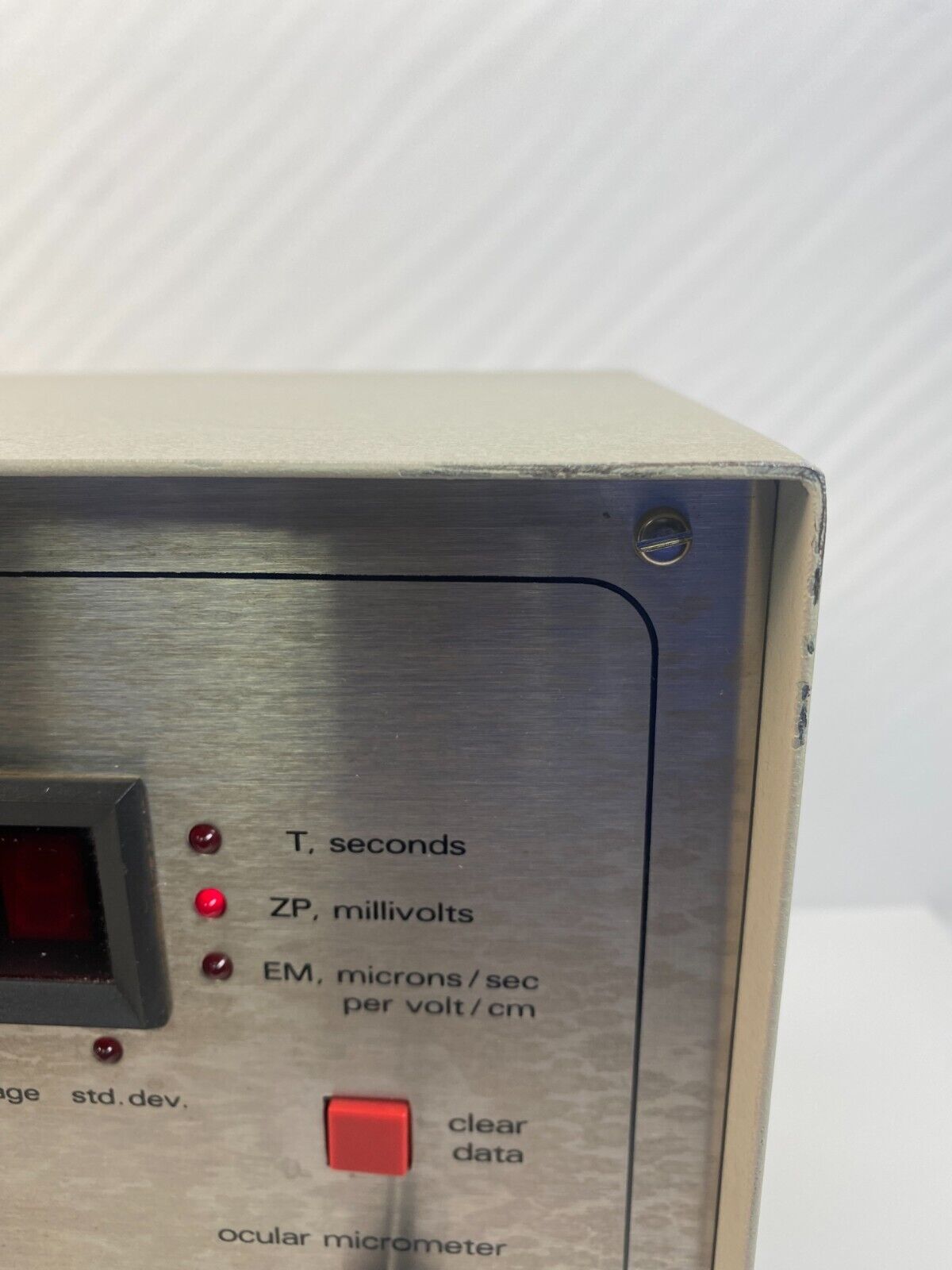 Zeta-Meter 3.0 ZM3-015 Zeta Potential Data Display Instrument