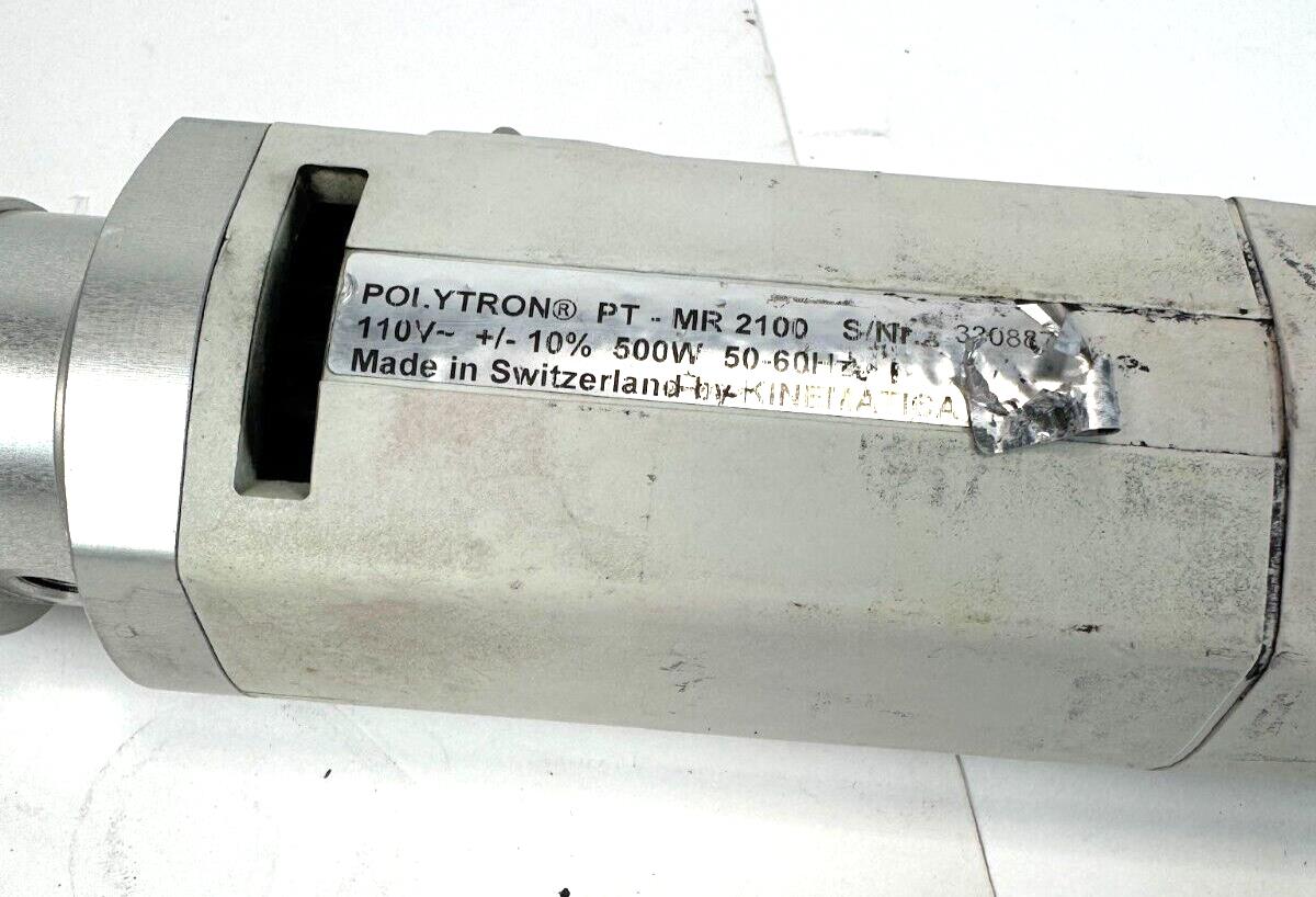 Polytron PT2000 Hand Held Homogenizer (See Details)