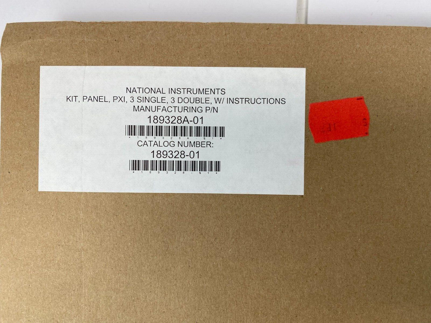 NATIONAL INSTRUMENTS KIT, PANEL, PXI, 3 SINGLE 3 DOUBLE 189328A-01 W/INSTRUCTION