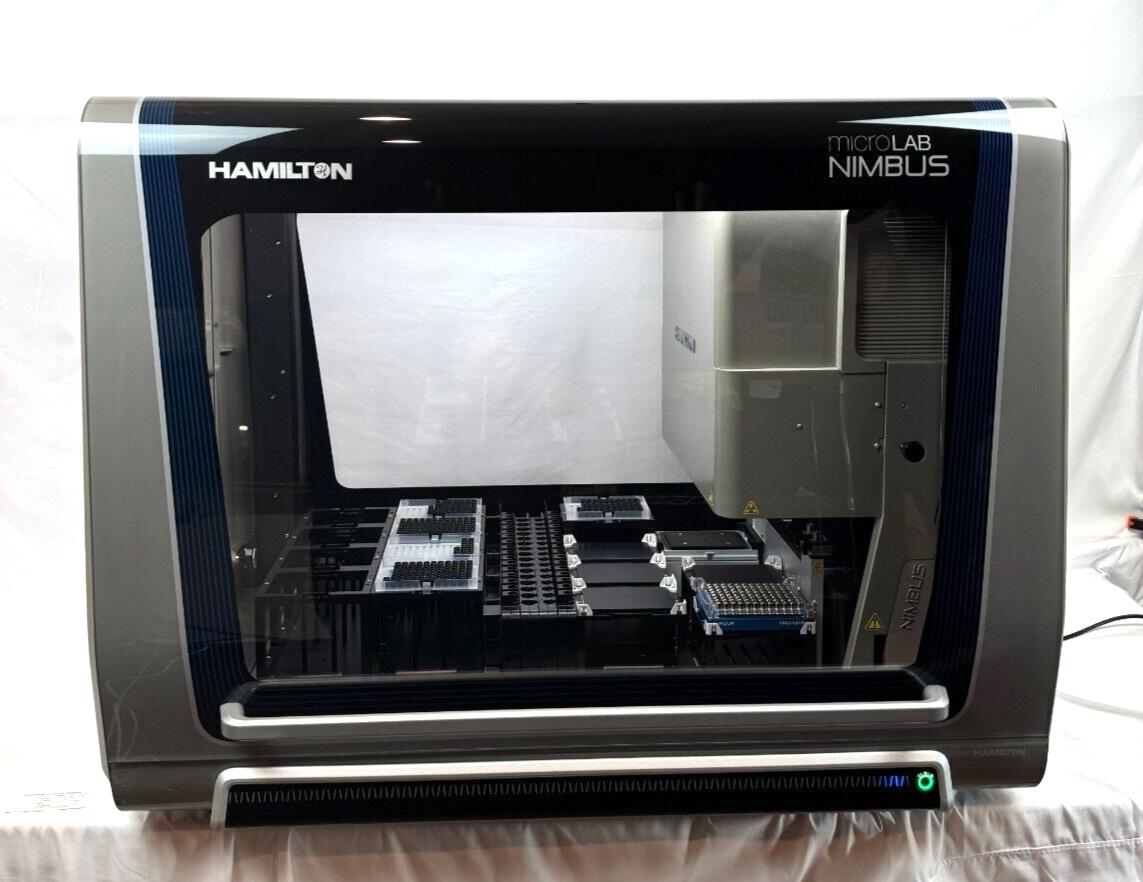 Hamilton Nimbus Liquid Handler – Model 96679-03/J with Heated Shaker & Magnet Plate