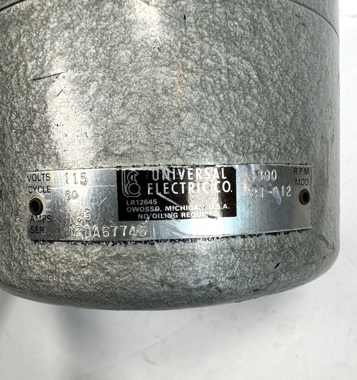 Universal Electric Co. 3390 Overhead Stirrer Motor – Laboratory Mixing Drive