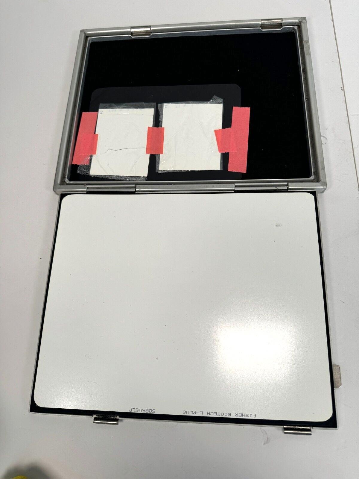 2x Fisher Scientific Biotech Electrophoresis Autoradiography Cassette 8x10