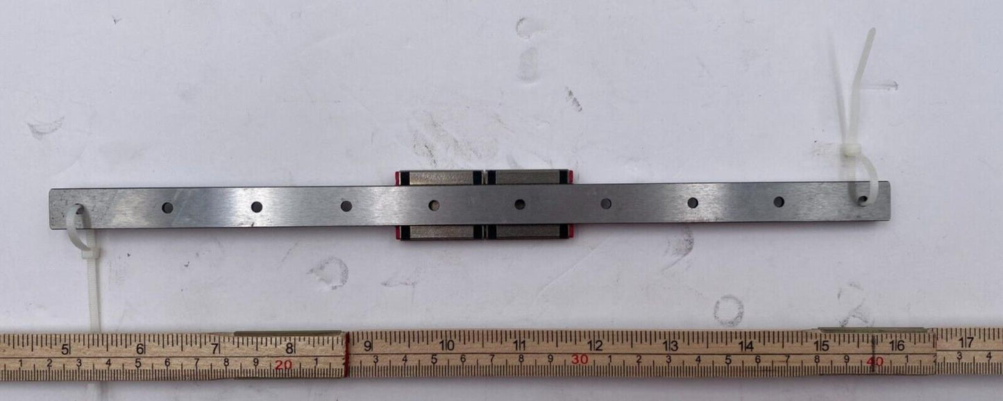 Schneeberger MN14-G3-V0 Linear Rail with Two MNN-14-G1 Carriages