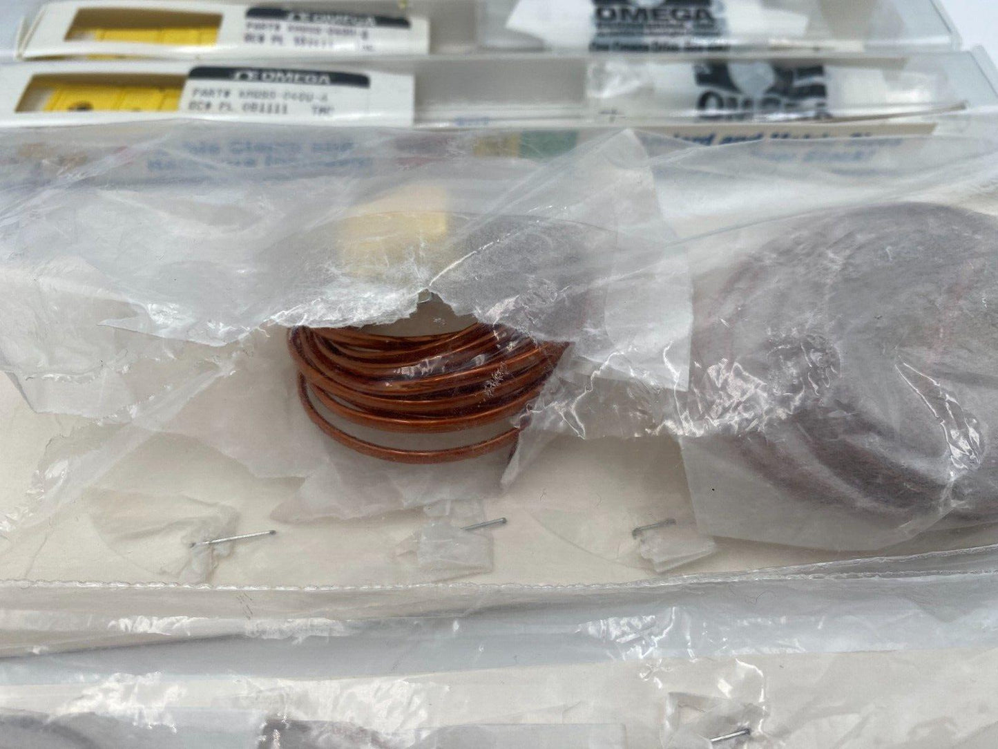 OMEGA THERMOCOUPLES LOT 10 PCS KMQSS-040U-6 KAPTON .20 36" TEFLON .010 36"