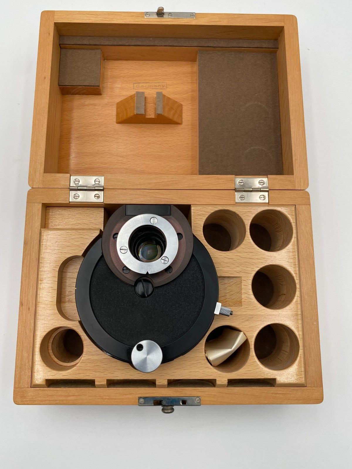 Carl Zeiss APL 0.63 / 0.32 Condenser with Wooden Storage Box (Best Offer!)