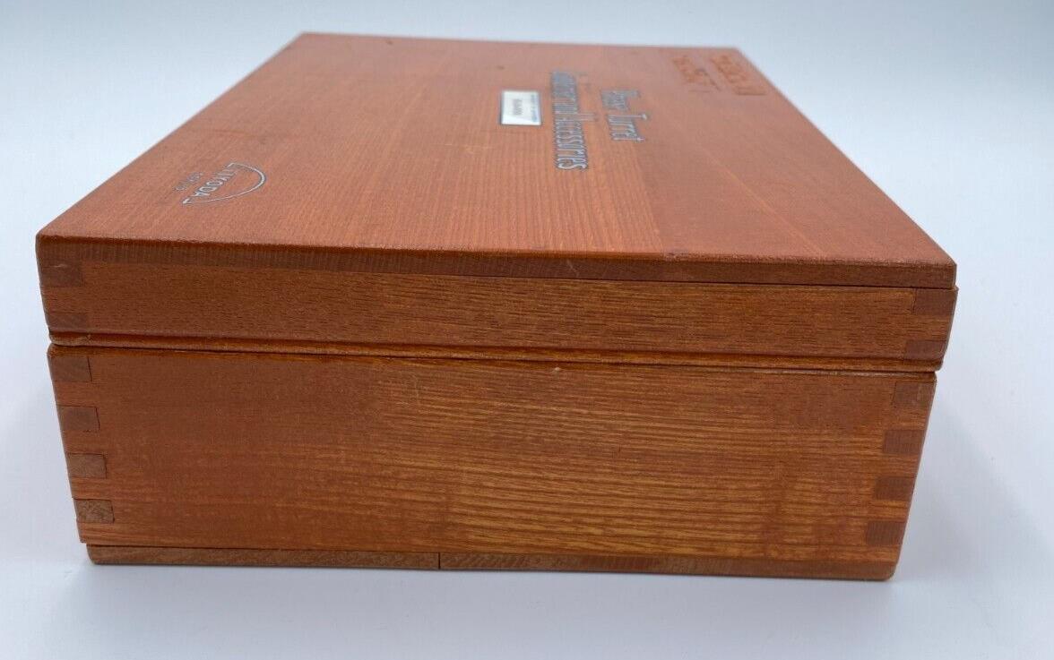 OLYMPUS TIYODA TOKYO PHASE TURRET CONDENSER WITH WOODEN CASE