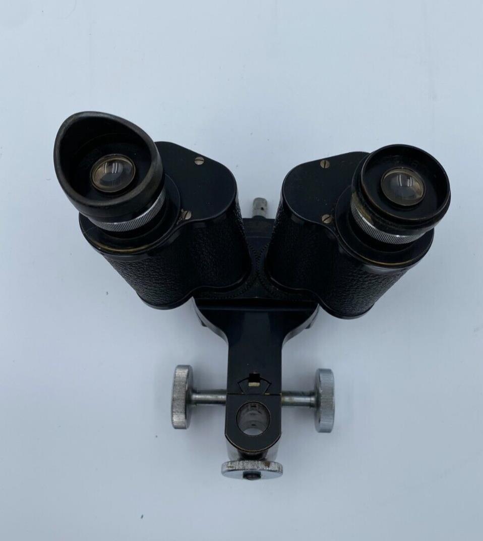 Vintage Carl Zeiss Jena Stereo Microscope with 12.5x Eyepieces