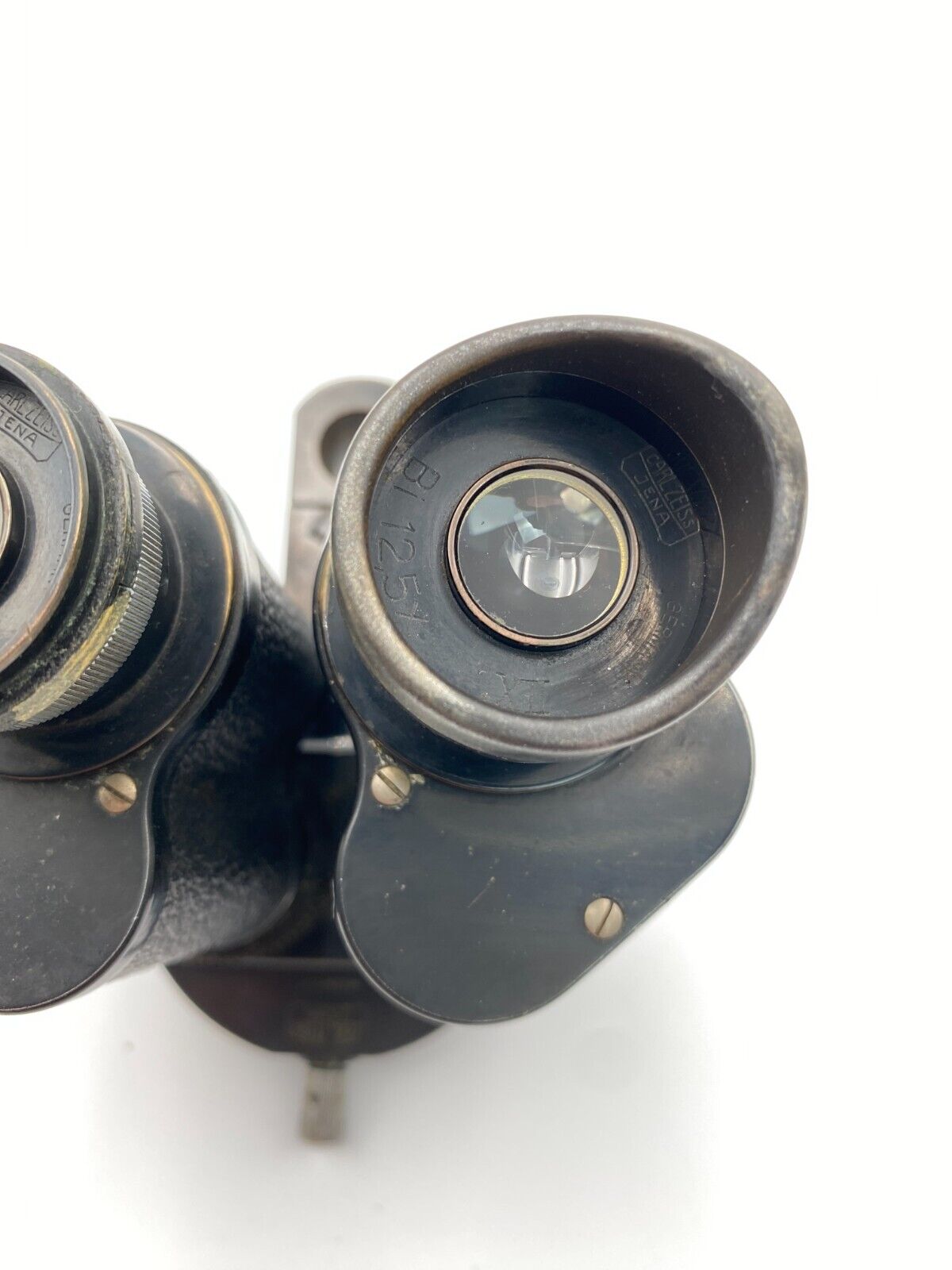 Vintage Carl Zeiss Jena Stereo Microscope with 12.5x Eyepieces