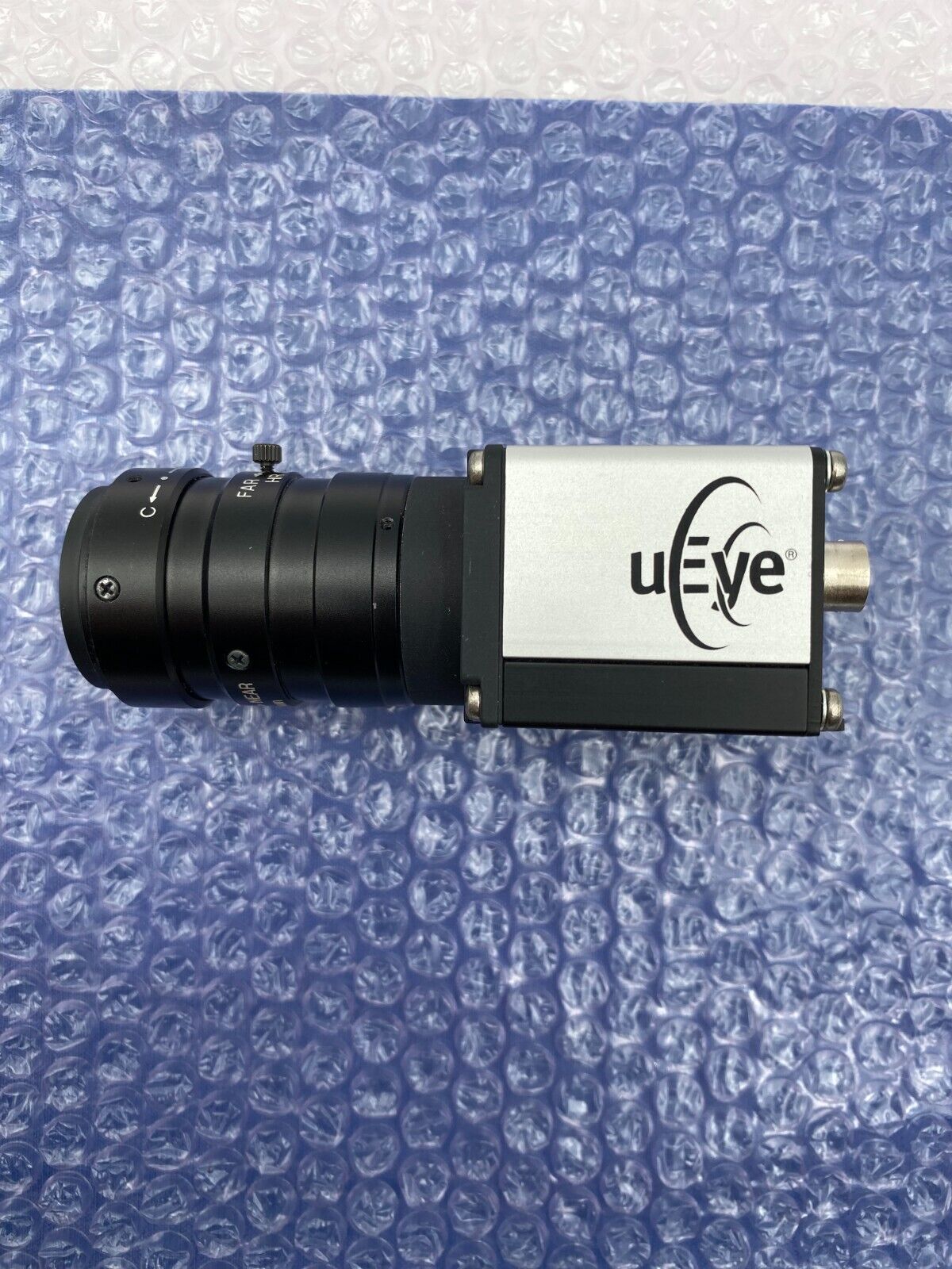 UEYE UI-5480SE-M-GL CCD Camera w/ Navitar HR F2/35mm Lens – GigE, 2560x1920