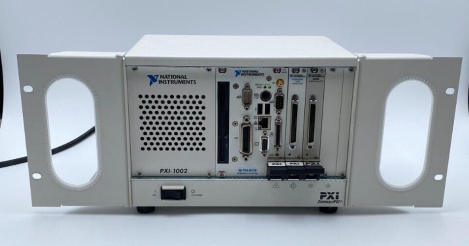 NI National Instruments PXI-1002 W/ PXI-8176 PXI-673 PXI-6030E W/ RACK MOUNT