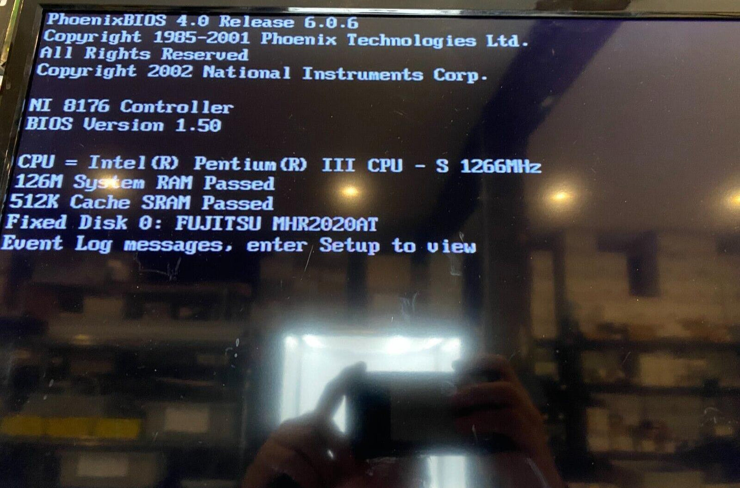 NI National Instruments PXI-1002 W/ PXI-8176 PXI-673 PXI-6030E W/ RACK MOUNT