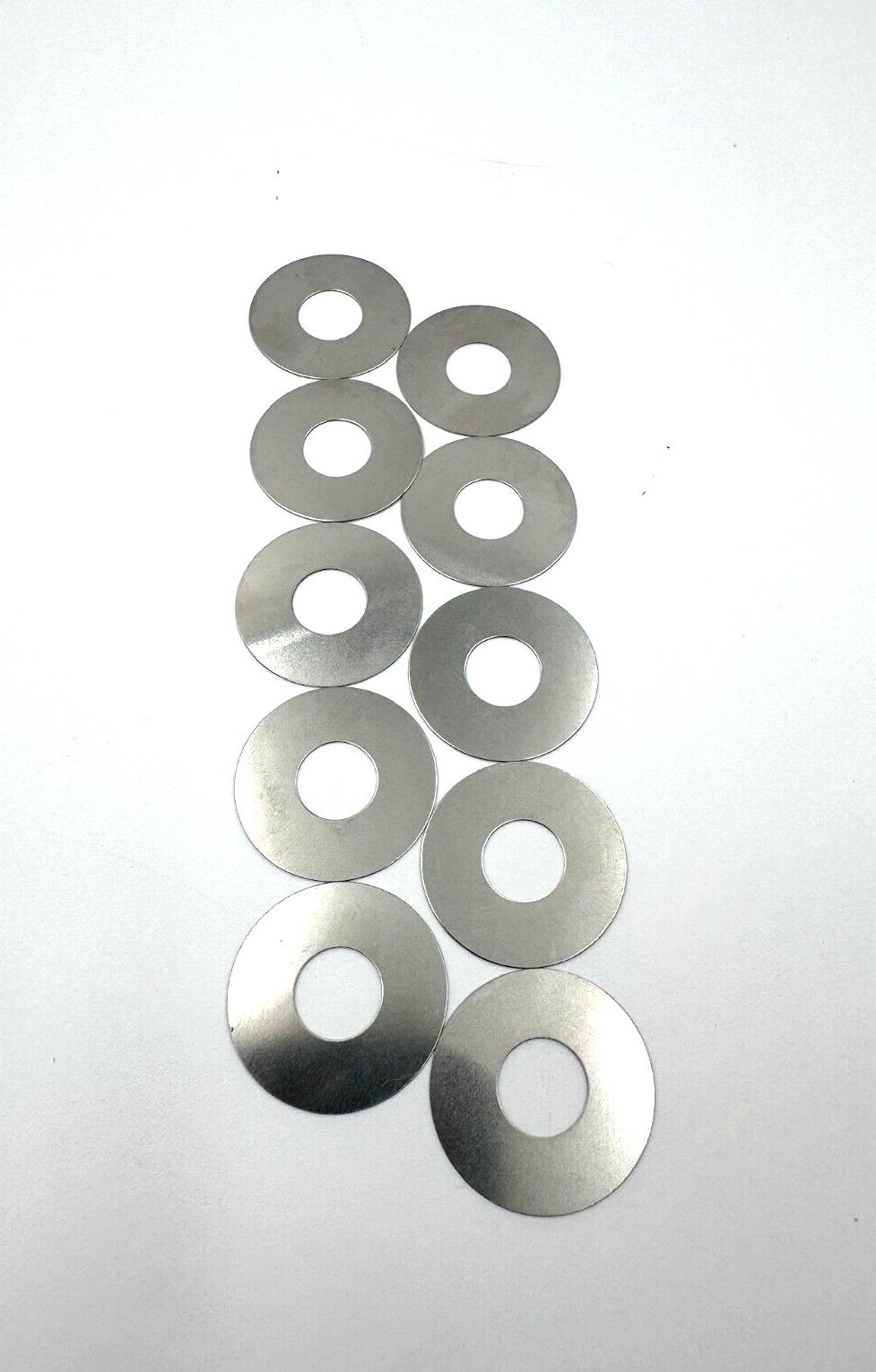 10x Thorlabs RS03M - Ø24.0 mm Post Spacer, Thickness = 0.3 mm Lot