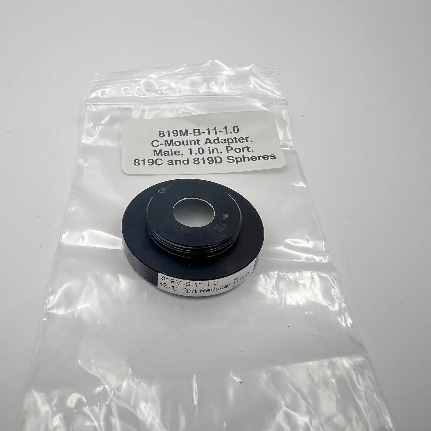 Newport 819M-B-11-1.0 C-Mount Port Reducer 11mm For 819C & 819D