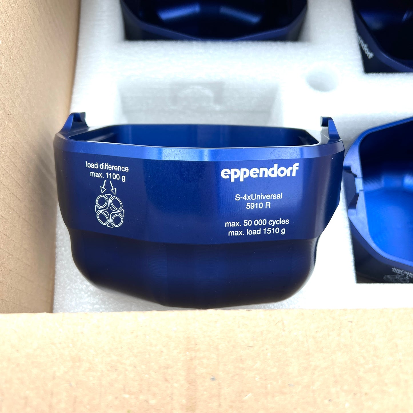 New Eppendorf S-4xUniversal 5910 R - Rotor with Buckets 5895
