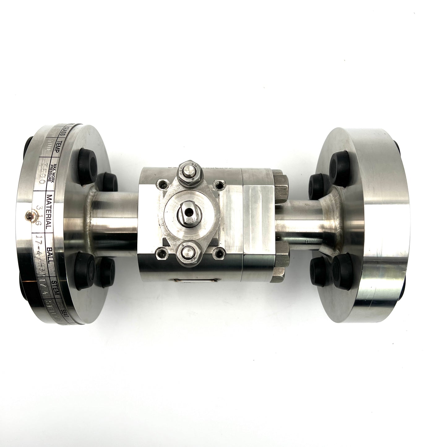 Jarecki Ball Valve 1" 1500 Class 400. 3600 PSI Ball 17-4