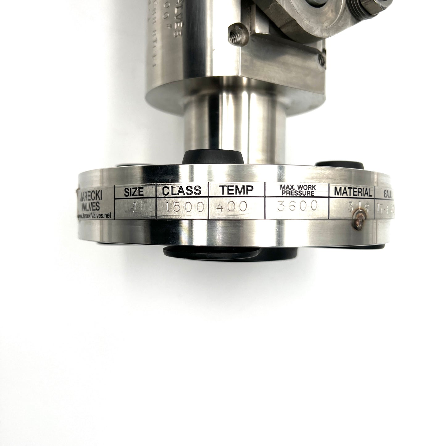 Jarecki Ball Valve 1" 1500 Class 400. 3600 PSI Ball 17-4