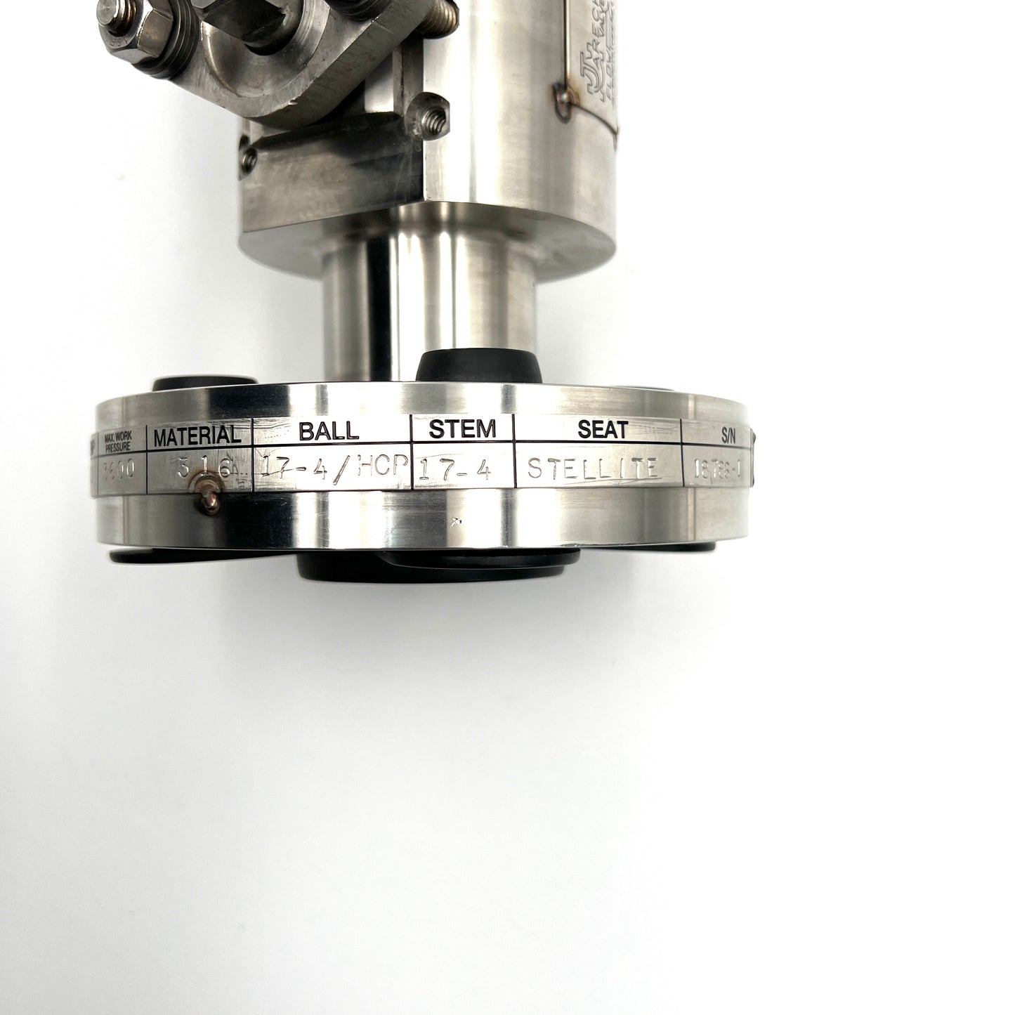 Jarecki Ball Valve 1" 1500 Class 400. 3600 PSI Ball 17-4