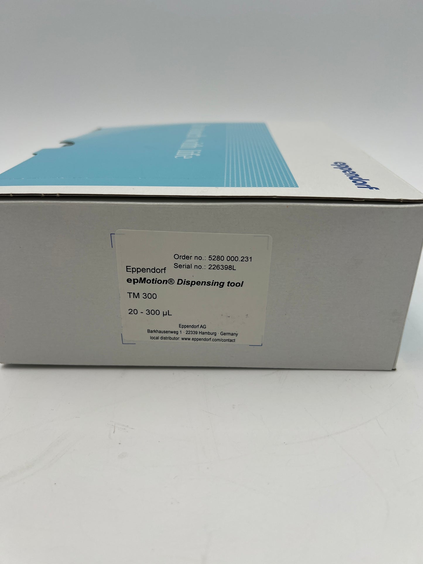 Eppendorf TM 300-8 Eight-Channel Dispensing Tool 20-300ul 960001052