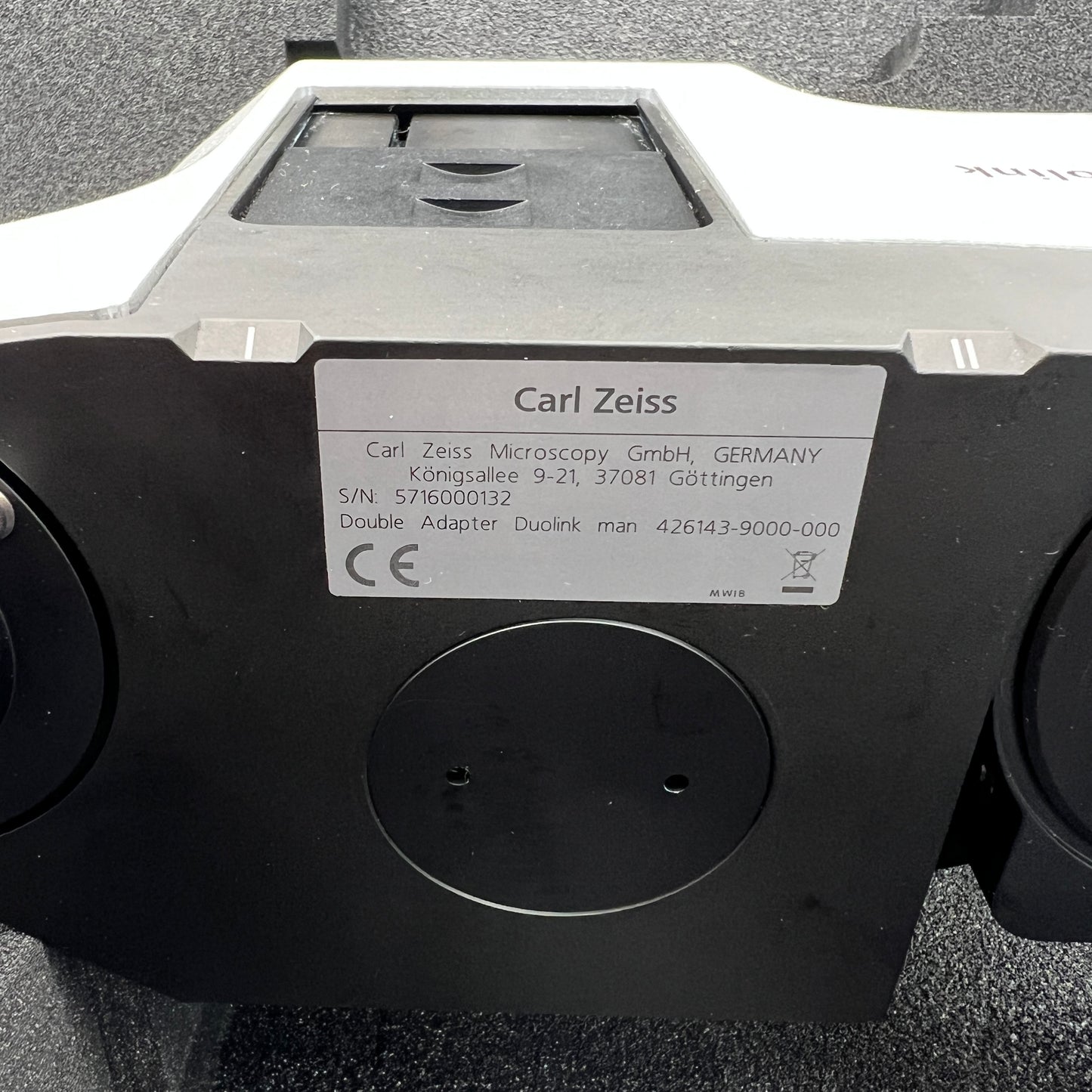 Carl Zeiss Duolink Dual-Camera Microscope Imaging Adapter
