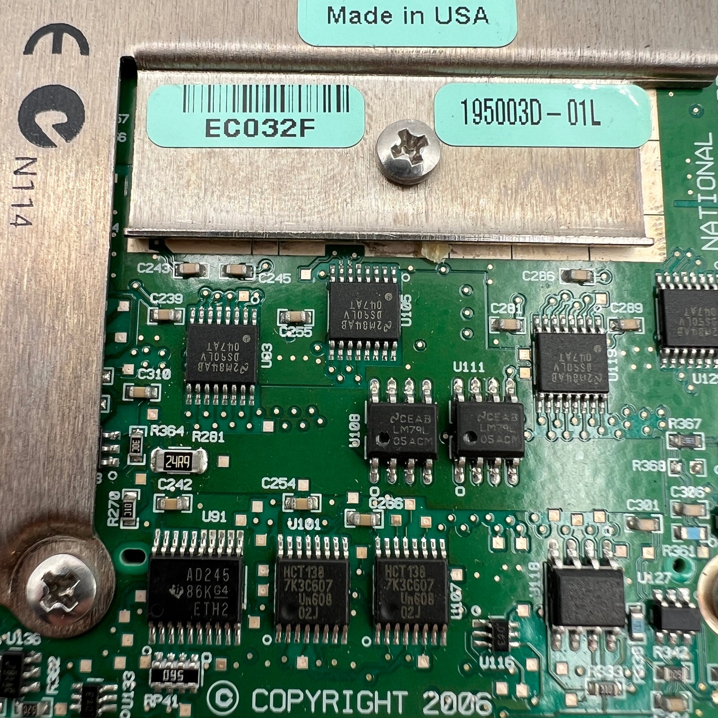 National Instruments PXI-5142 High Res Digitizer Parts Repair