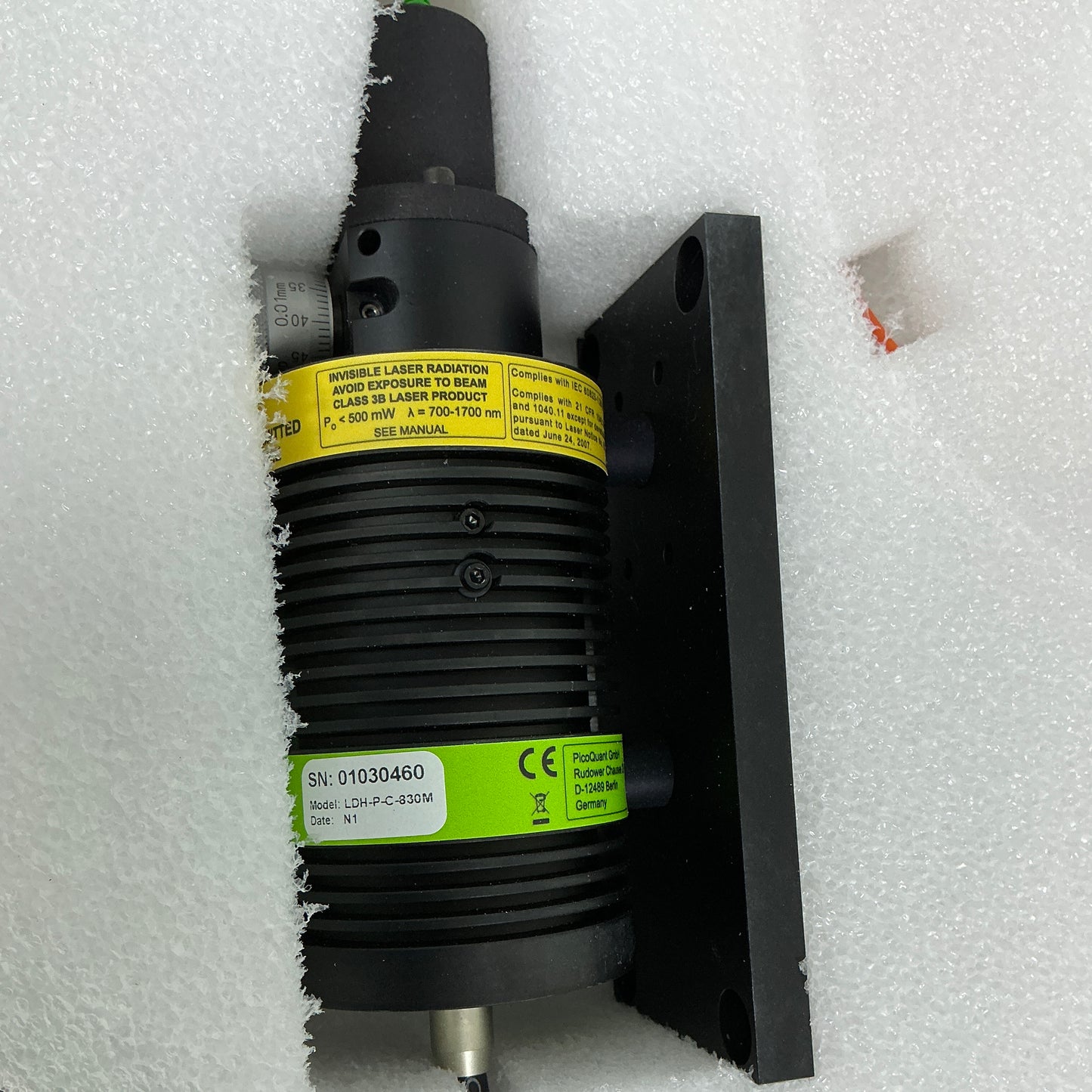 PicoQuant LDH-P-C-830M Picosecond Laser Diode Head - New Open Box