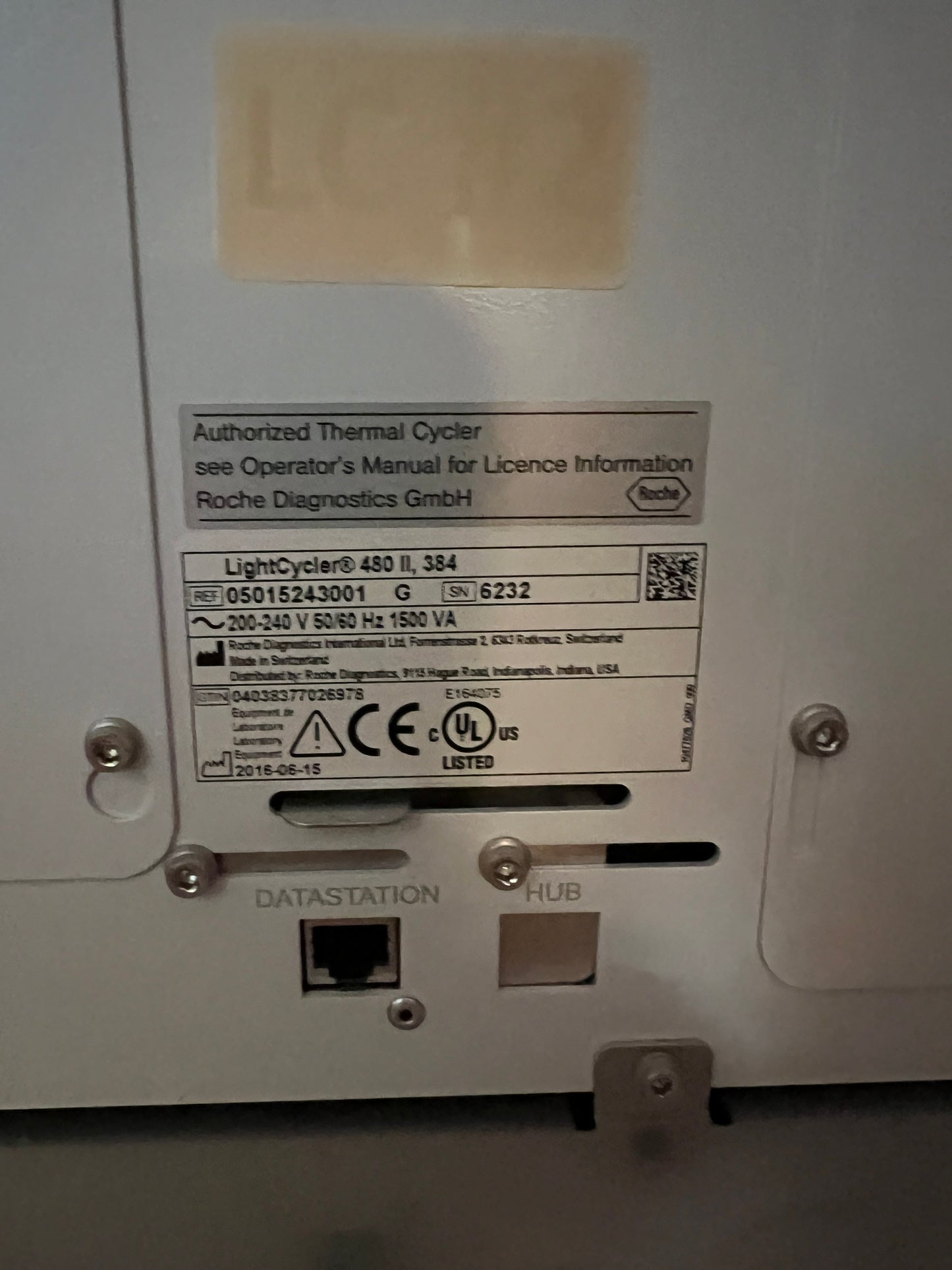 Roche LightCycler 480 II PCR System 384