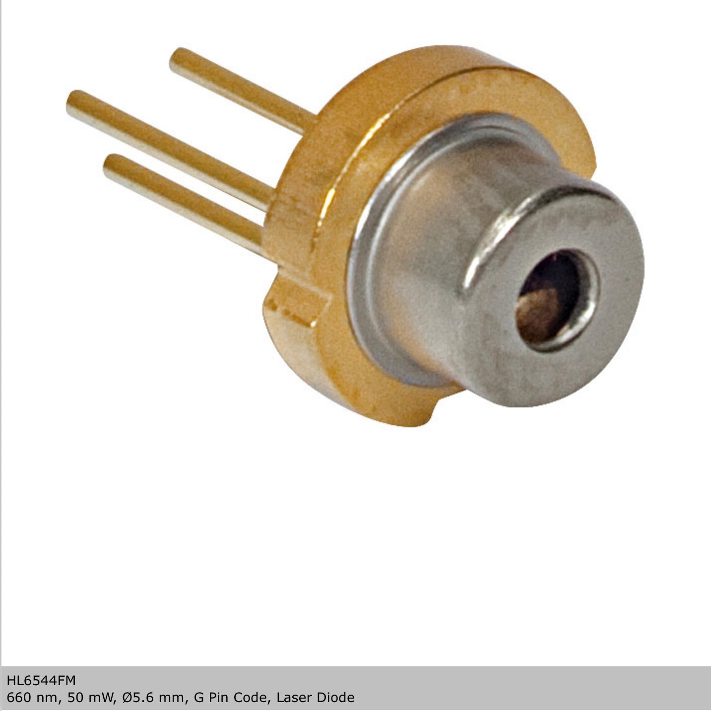 Lot of 2 Thorlabs HL6544FM 660nm 50mW Ø5.6mm G-Pin Code Laser Diodes NEW