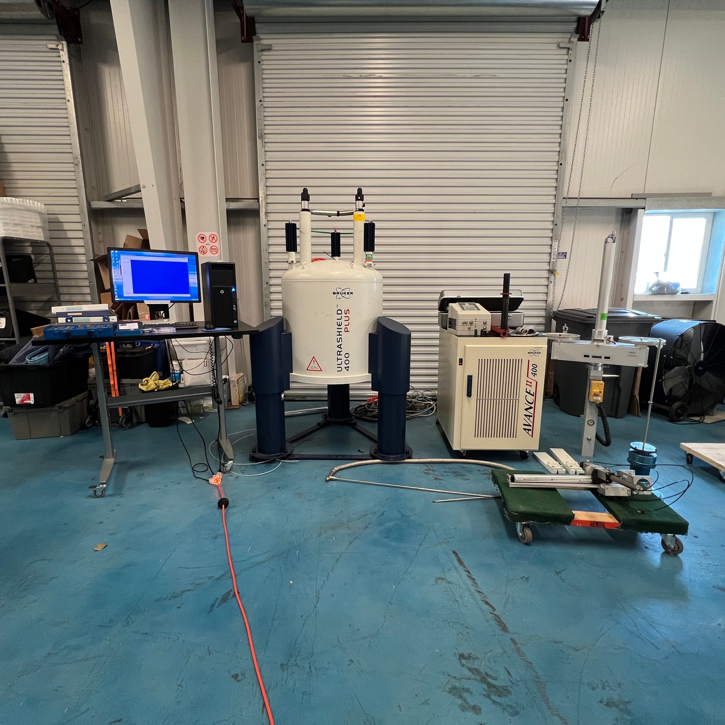 Bruker Avance II 400 NMR Spectrometer – UltraShield Plus 400MHz – BBO Probe – HPPR/2