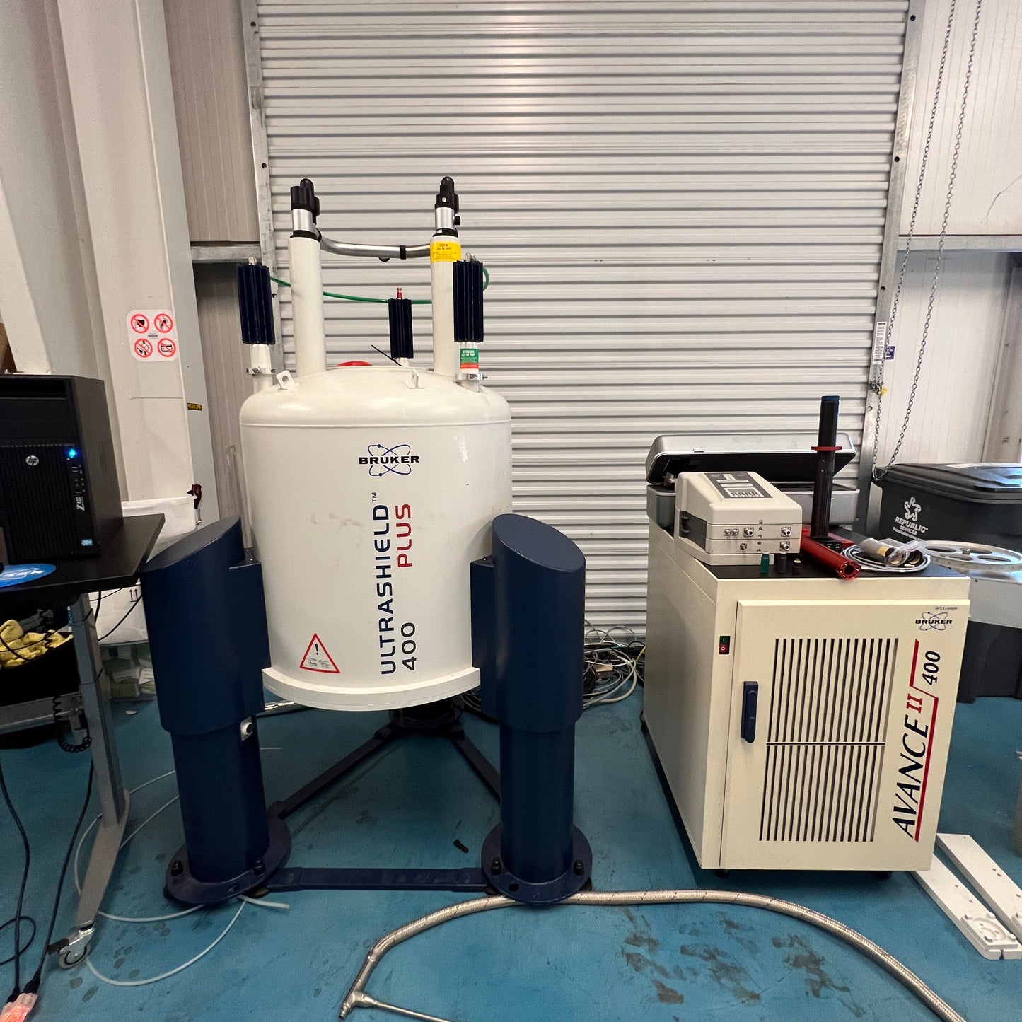 Bruker Avance II 400 NMR Spectrometer – UltraShield Plus 400MHz – BBO Probe – HPPR/2