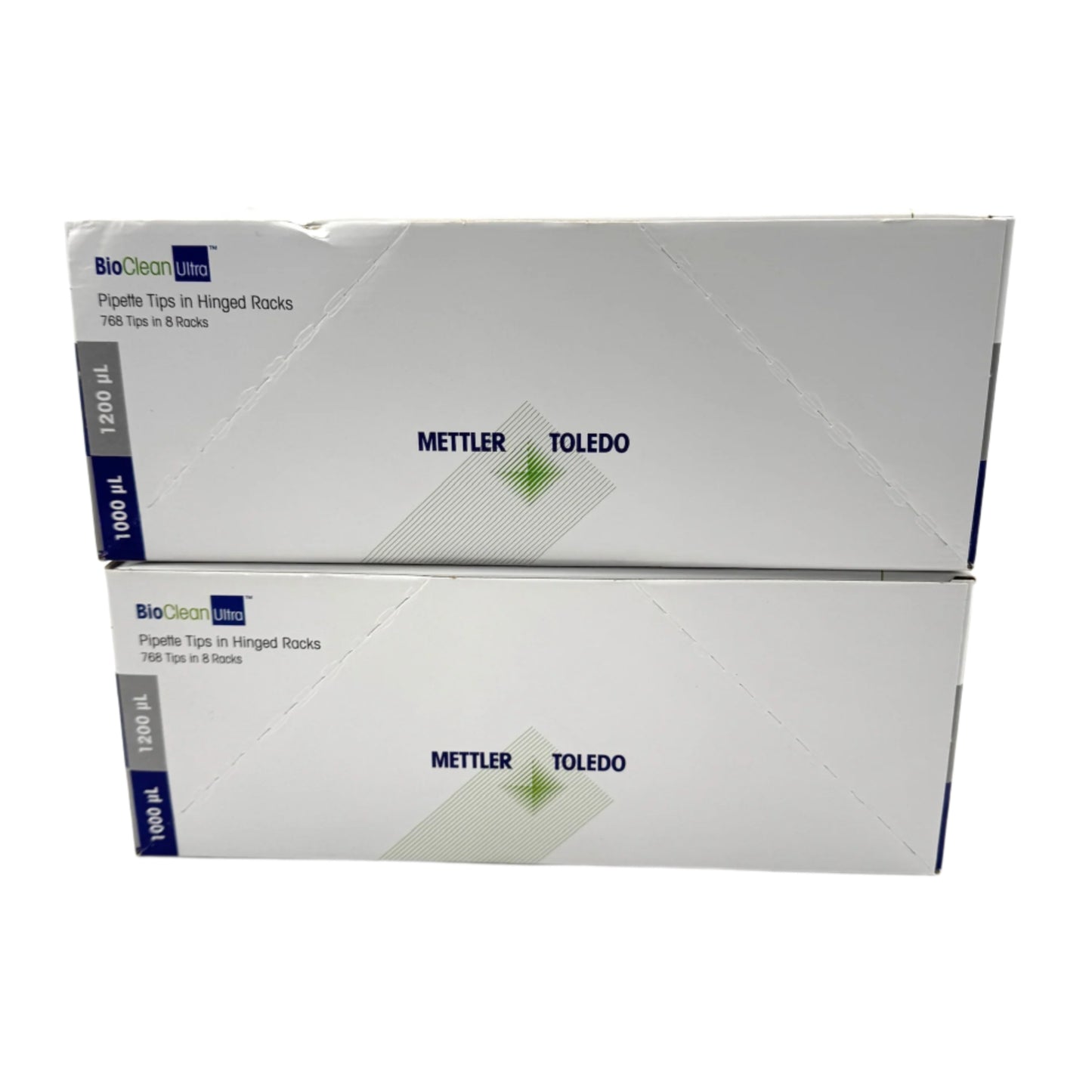Rainin Mettler Toledo LTS 1000µL F 768A/8 Pipette Tips – 2 New Boxes, 768 Tips Each