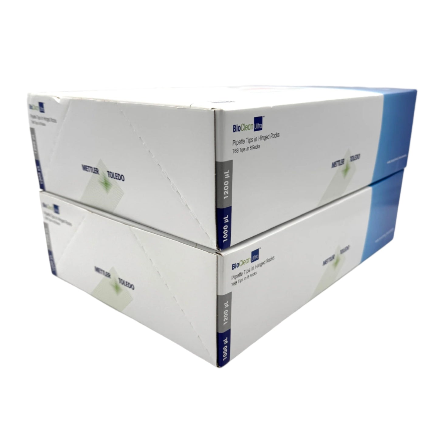 Rainin Mettler Toledo LTS 1000µL F 768A/8 Pipette Tips – 2 New Boxes, 768 Tips Each